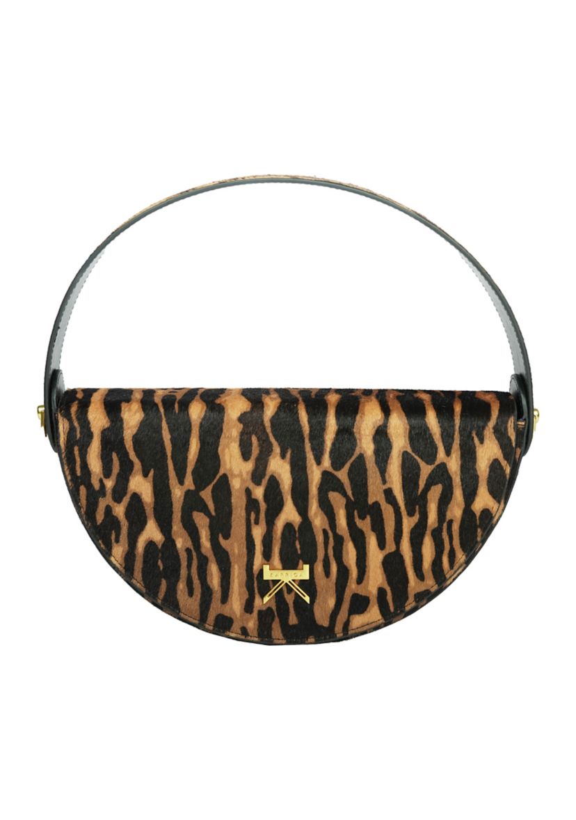 Elizabeth Grande Leopard Bag 