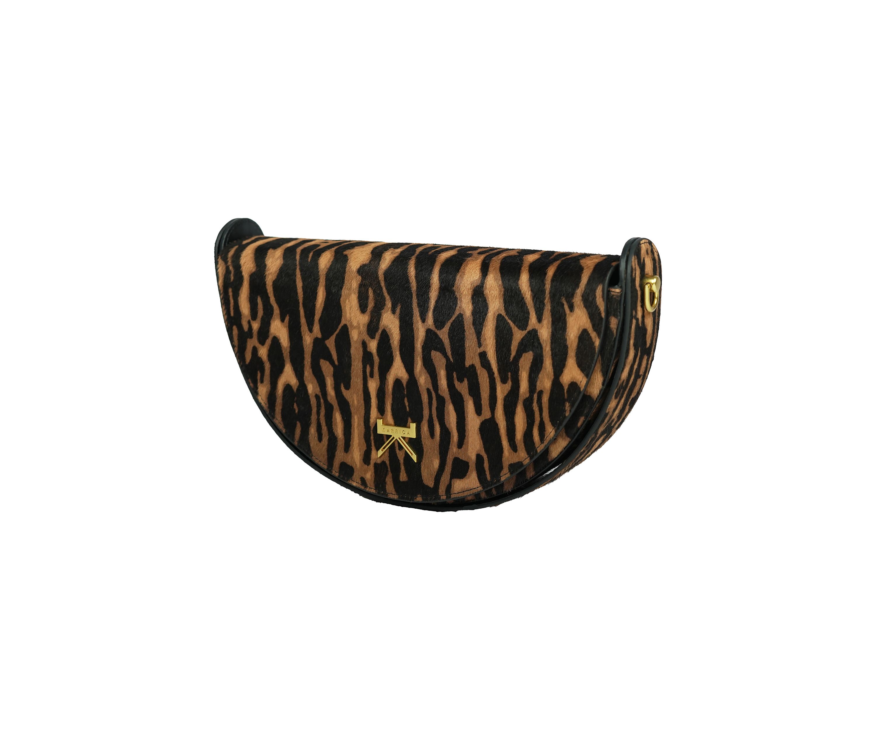 Elizabeth Grande Leopard Bag 