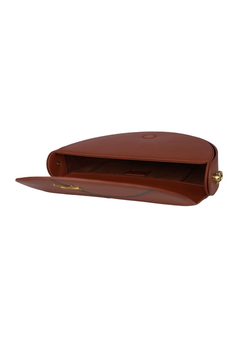 Basketball Half Moon Bag