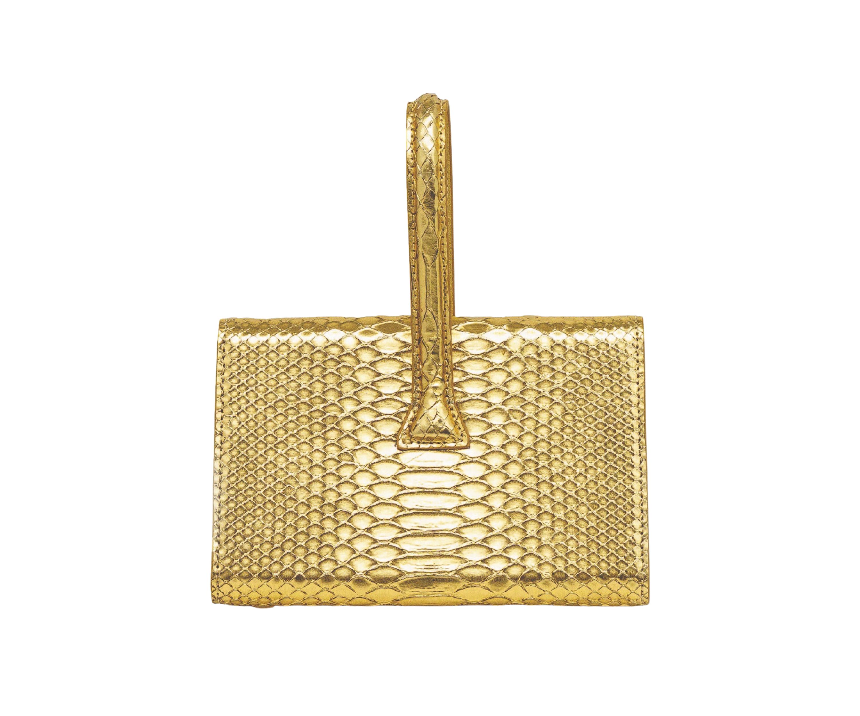 Lisa Python Mini Bag