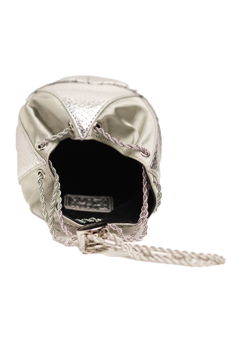 Mizrahi Python Evening Bag