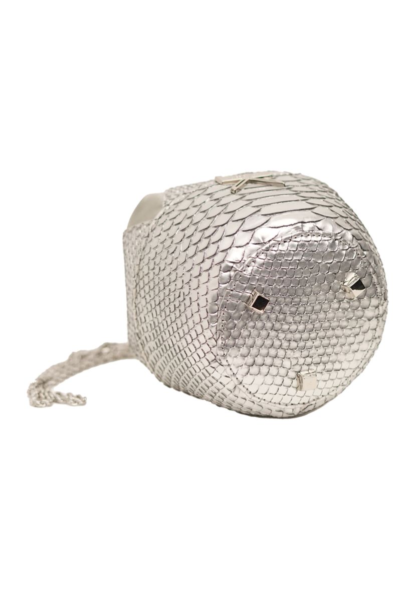 Mizrahi Python Evening Bag