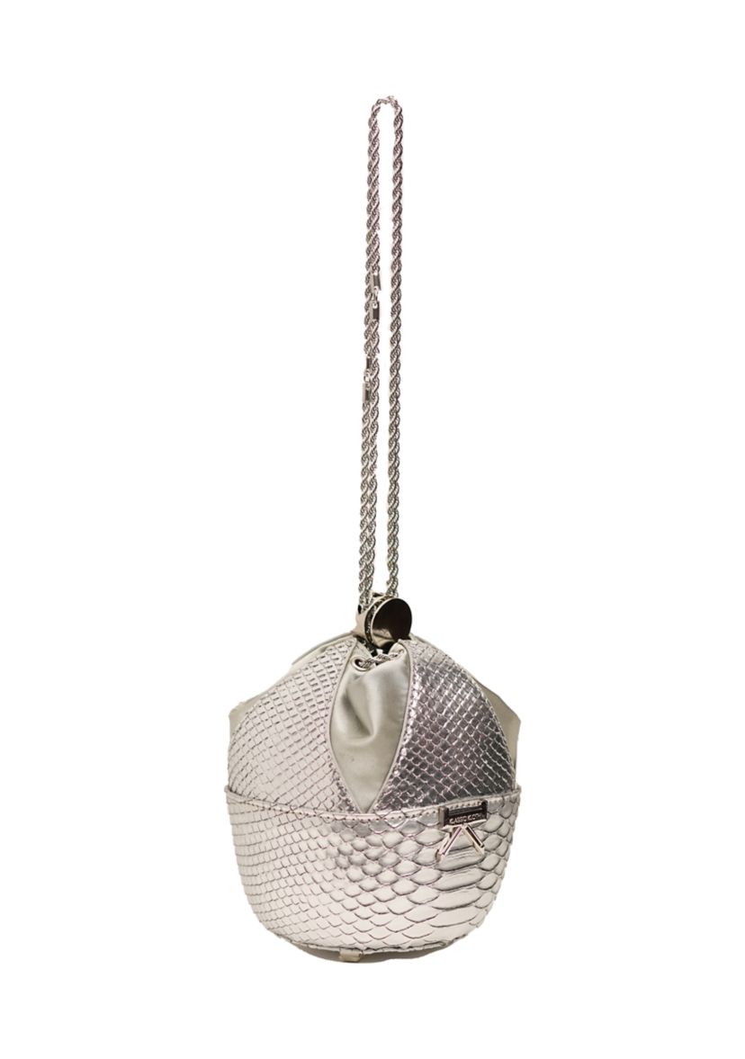 Mizrahi Python Evening Bag
