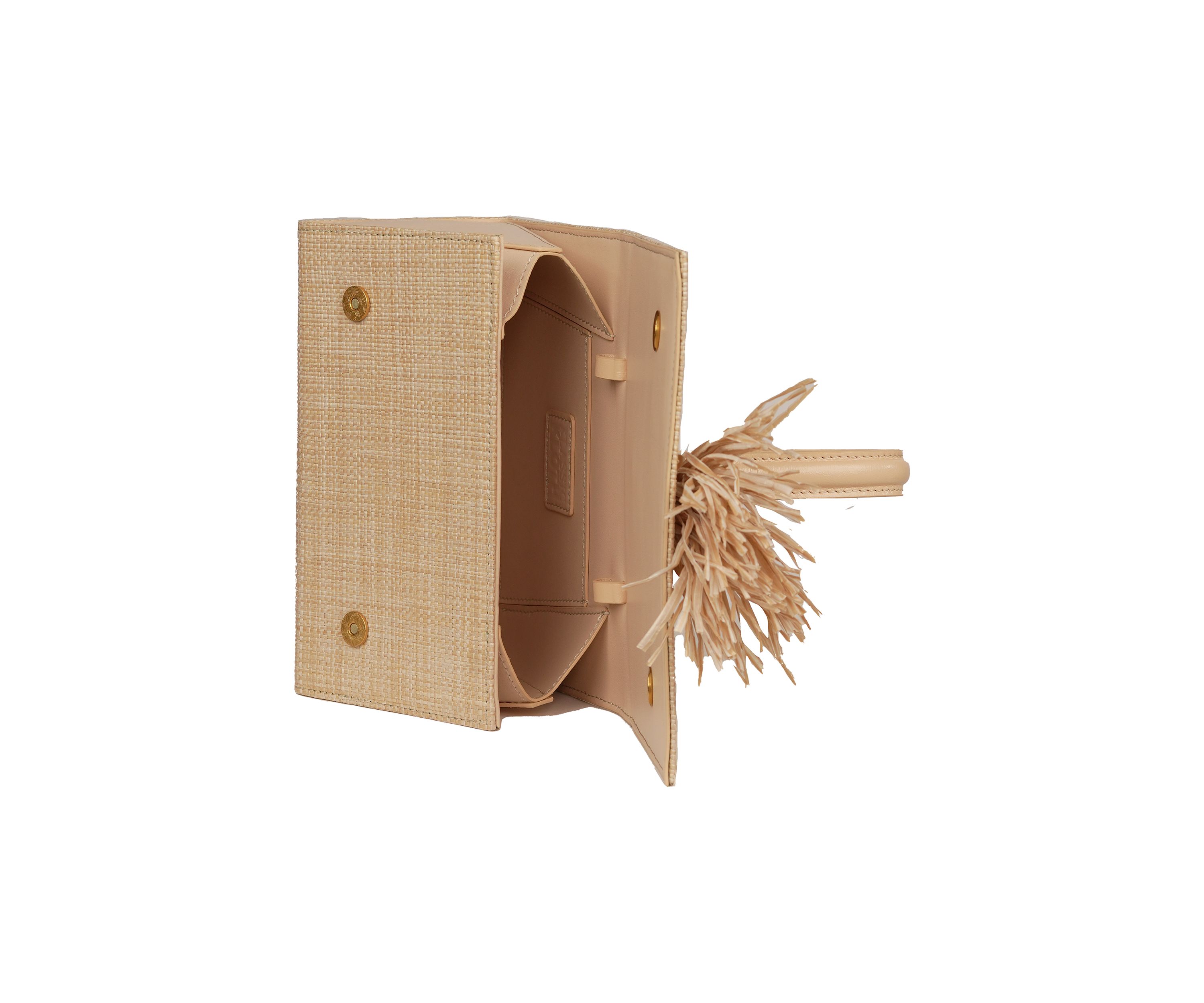 La Lisa Woven Clutch