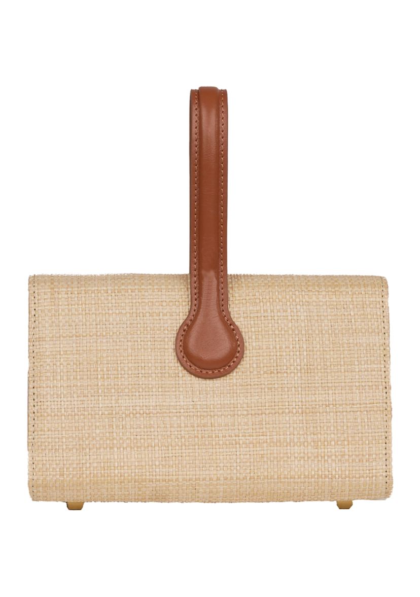 La Lisa Woven Clutch