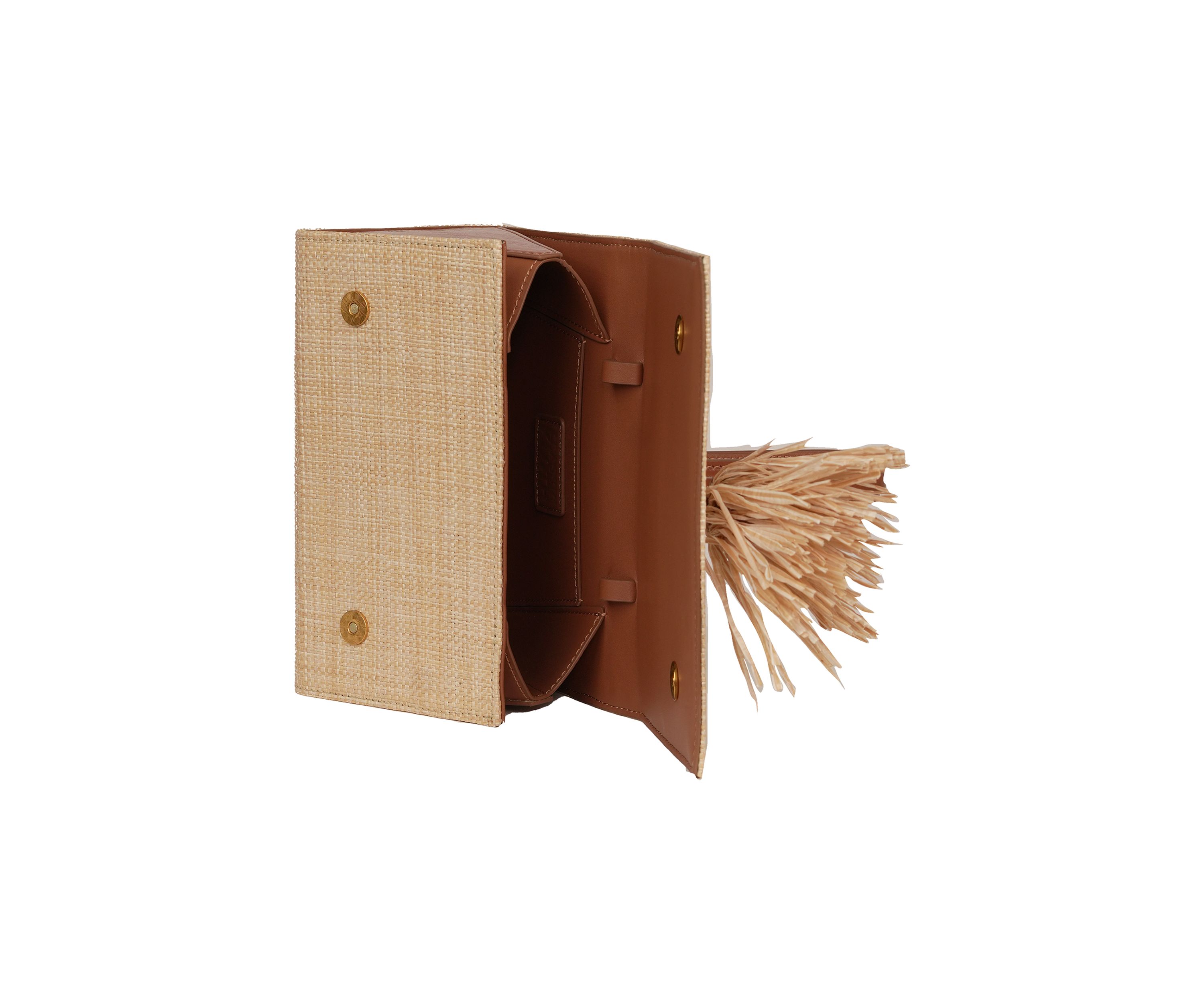 La Lisa Woven Clutch