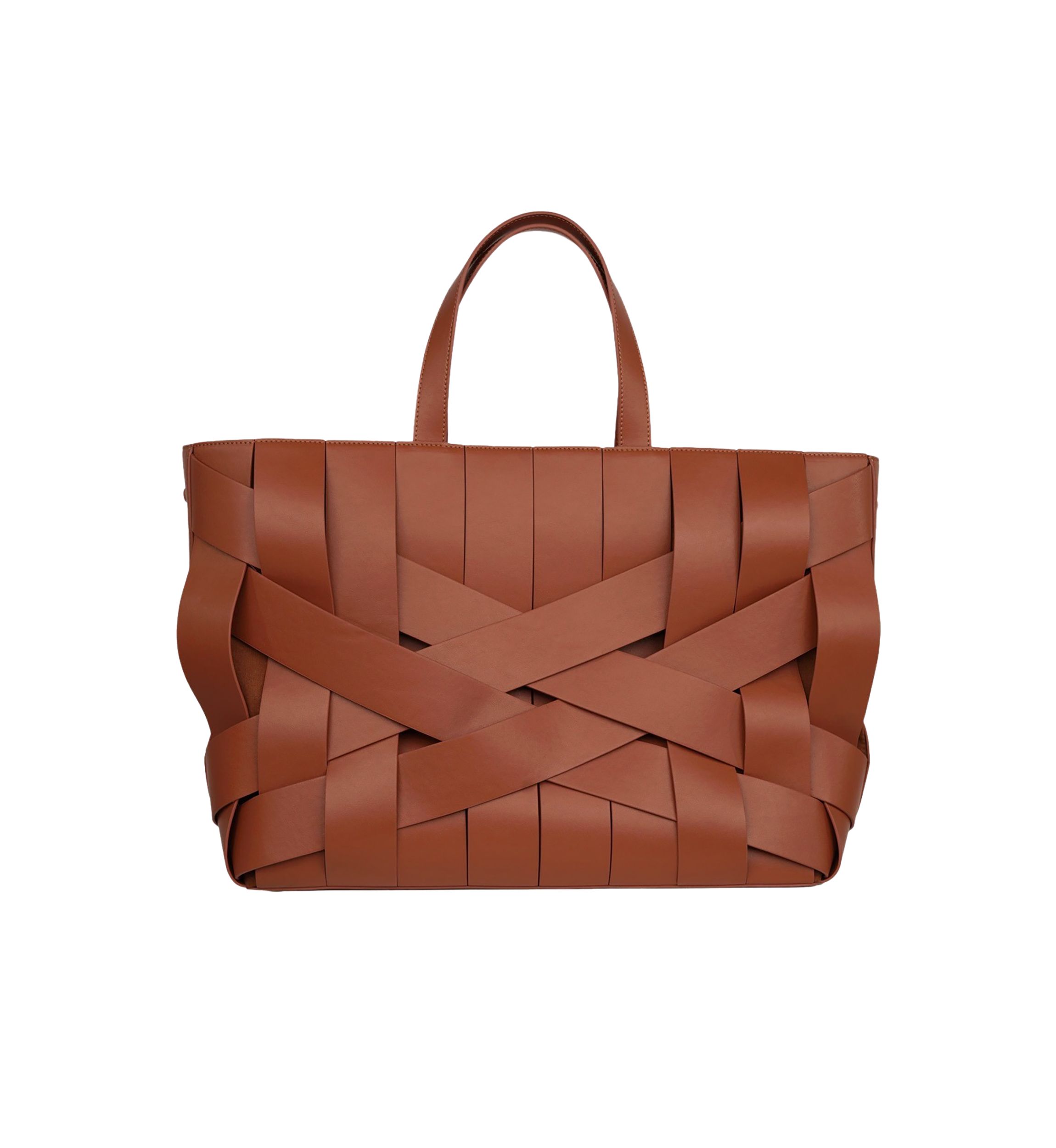 Bouid Woven Leather Small Tote