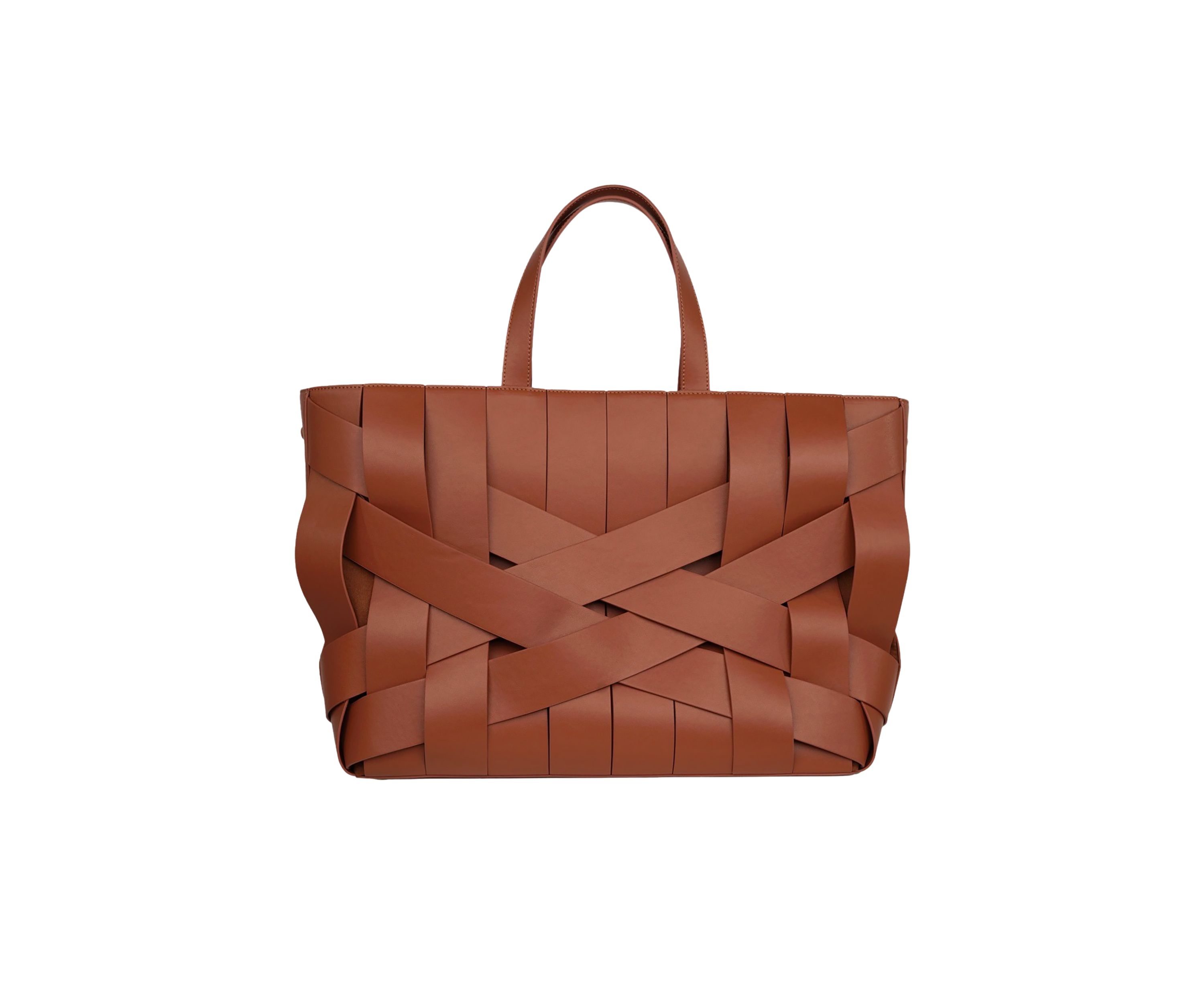Bouid Woven Leather Small Tote