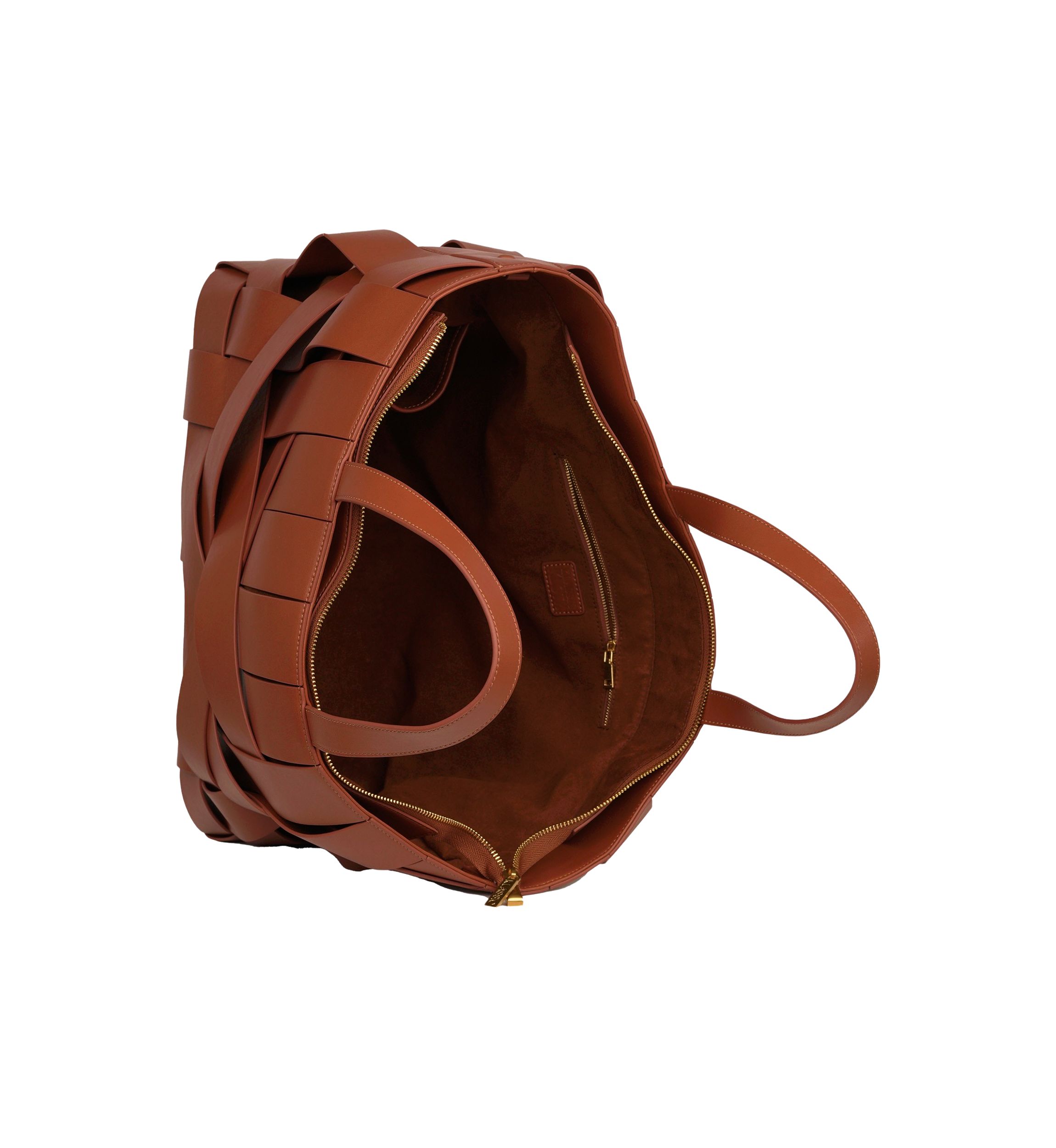 Bouid Woven Leather Small Tote