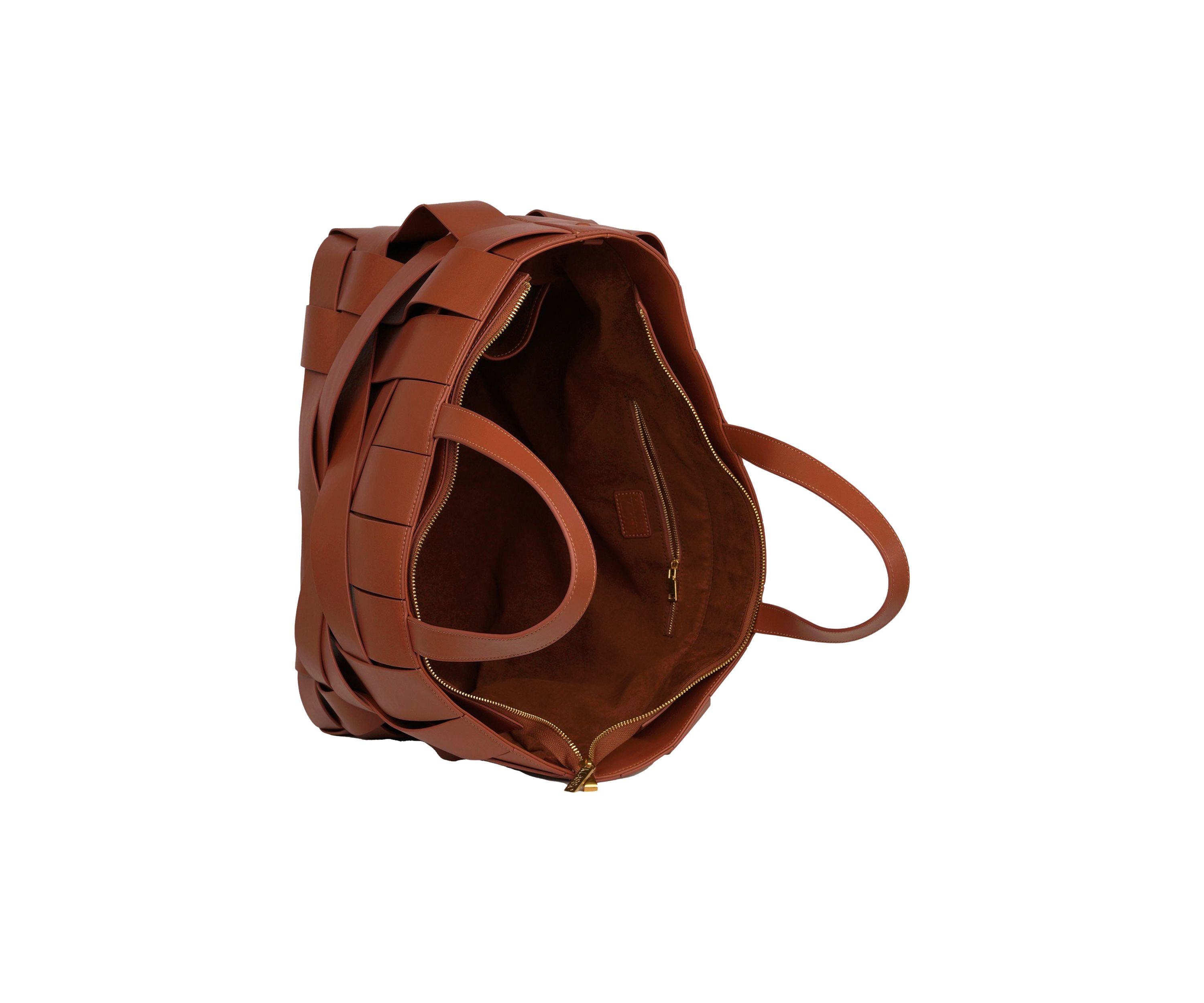 Bouid Woven Leather Small Tote