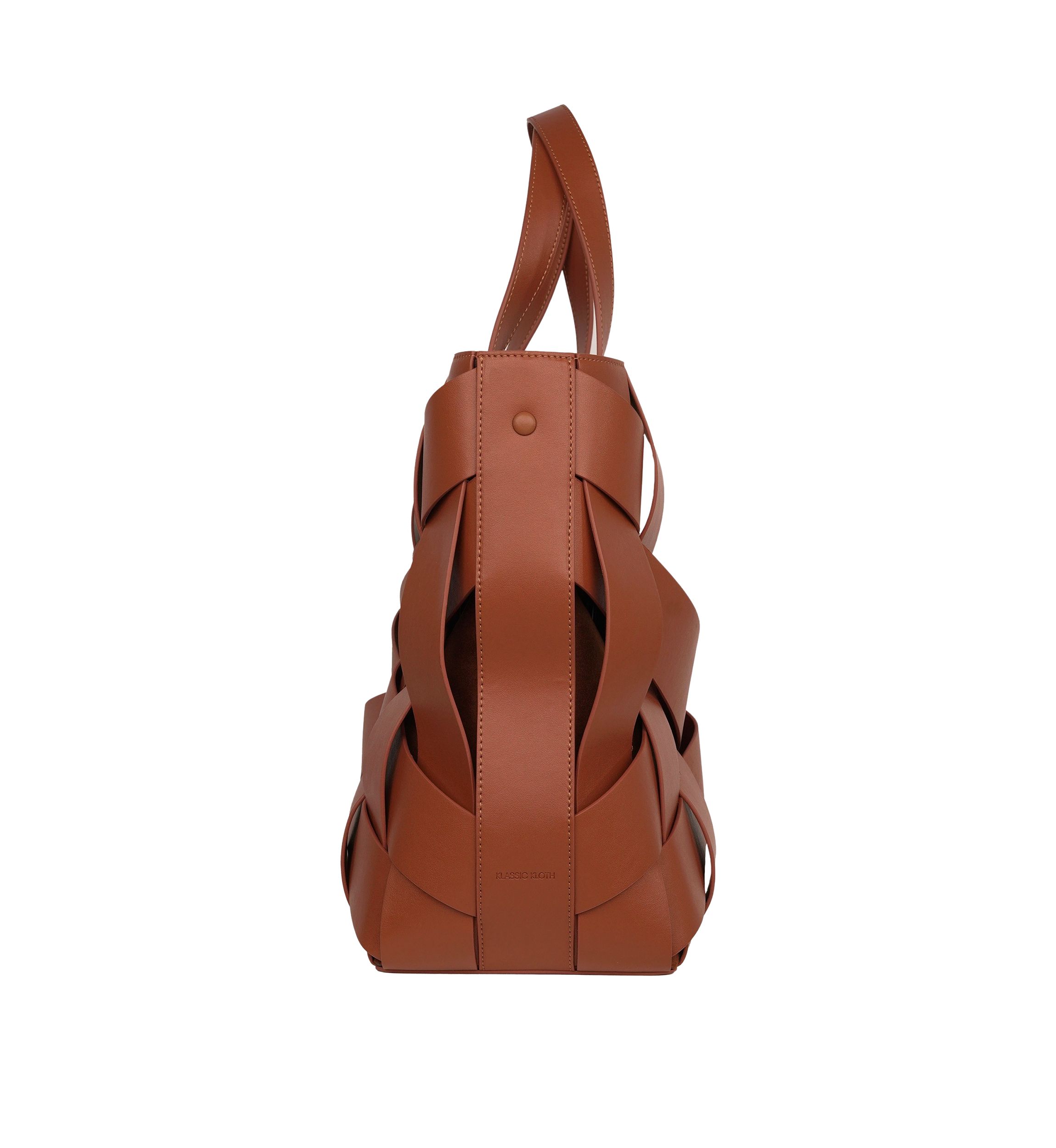 Bouid Woven Leather Small Tote
