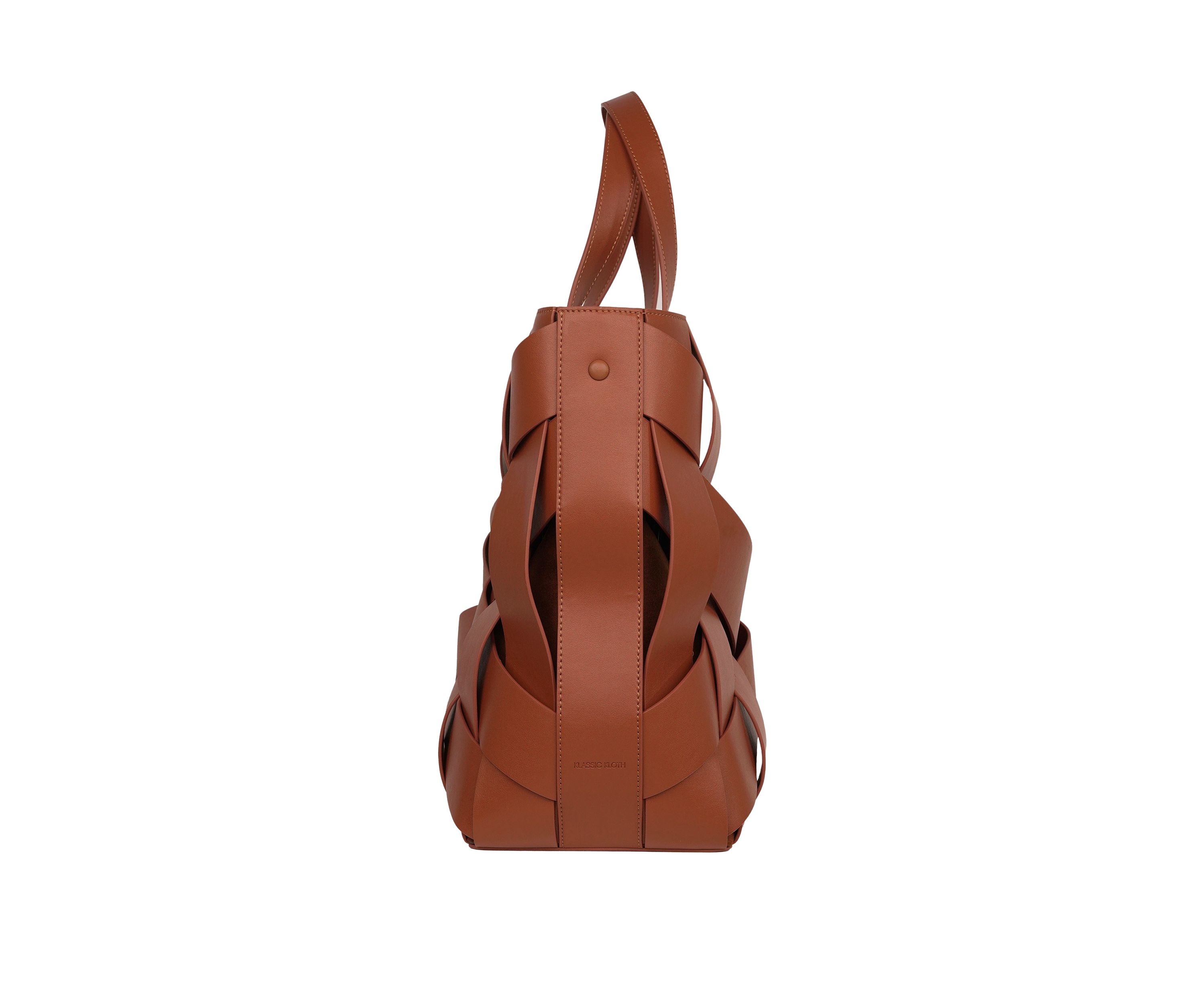 Bouid Woven Leather Small Tote