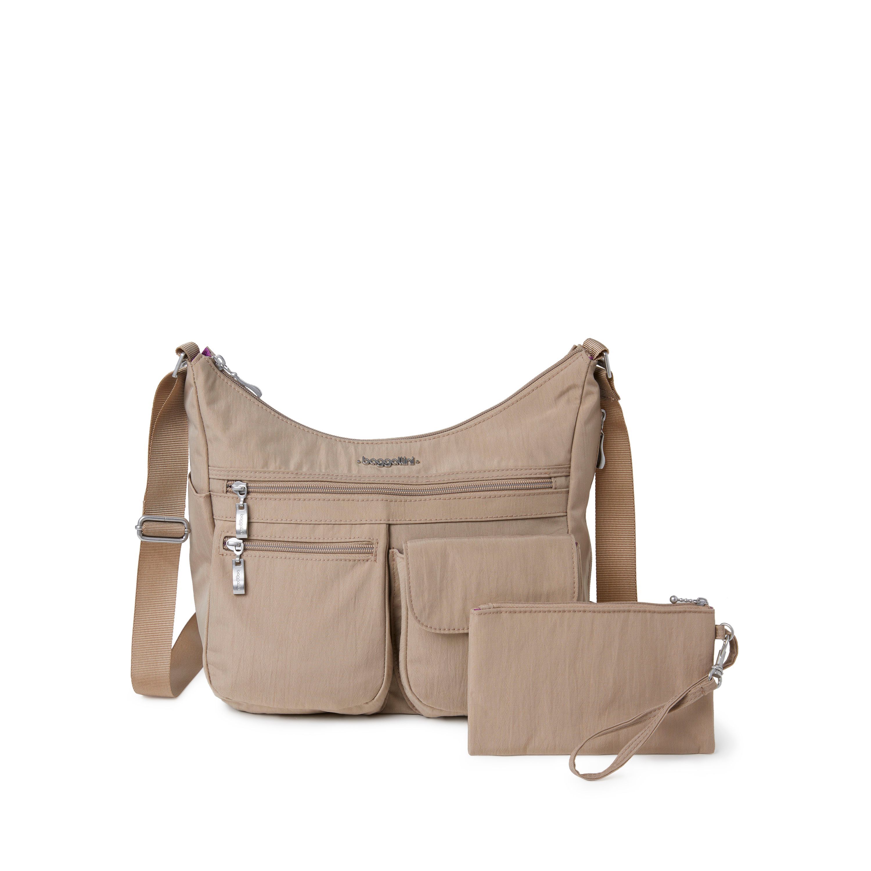 Everywhere bag with RFID wristlet