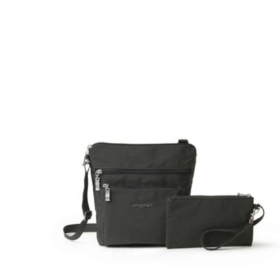 Baggallini Pocket Crossbody with RFID wristlet
