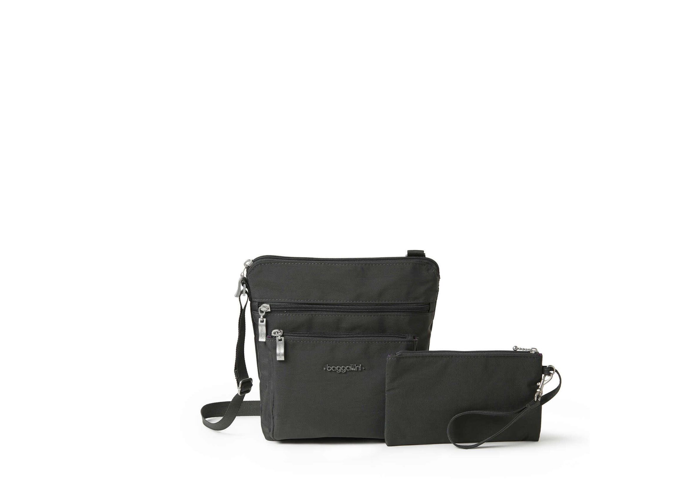 Pocket Crossbody with RFID wristlet