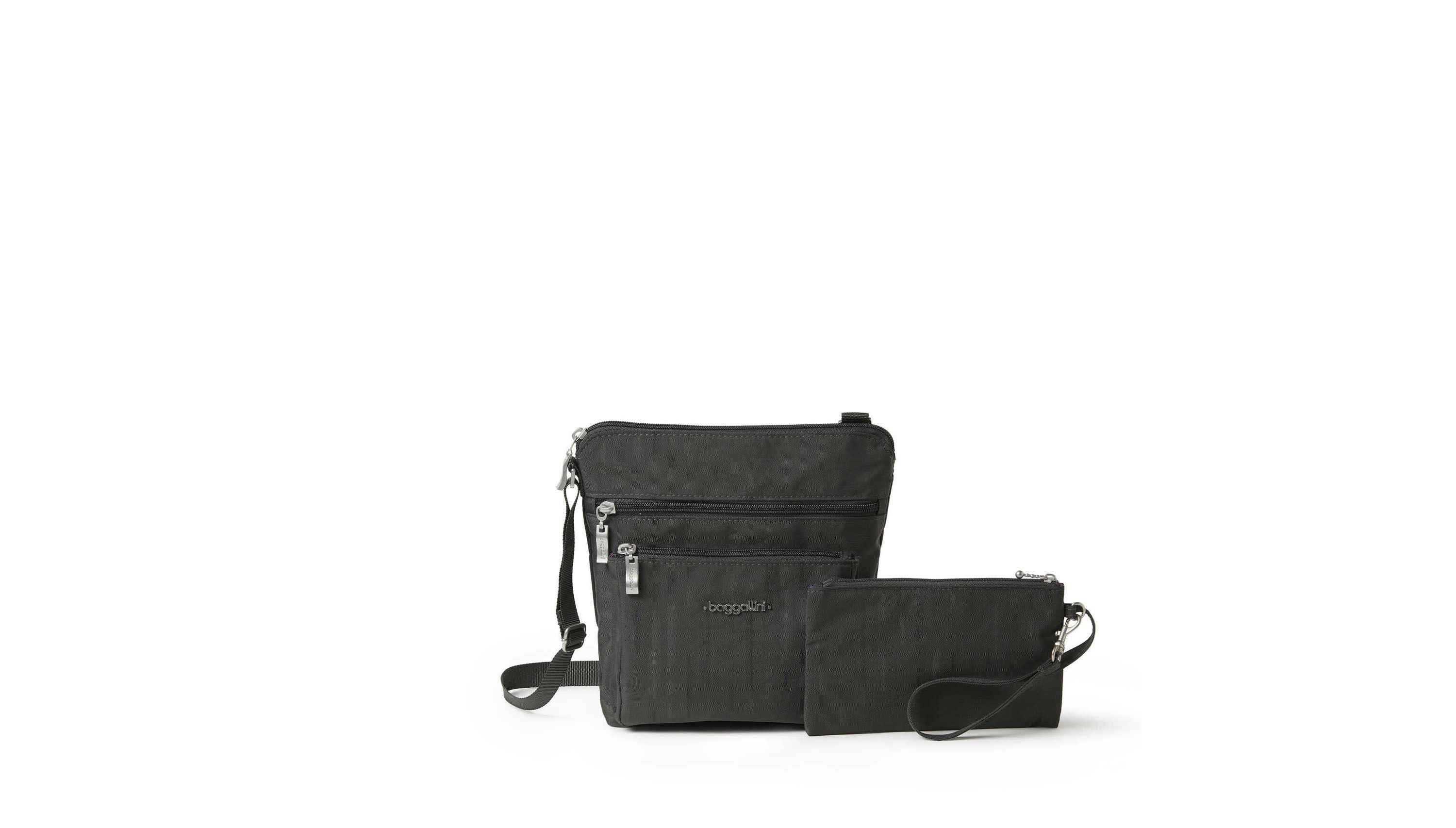 Pocket Crossbody with RFID wristlet