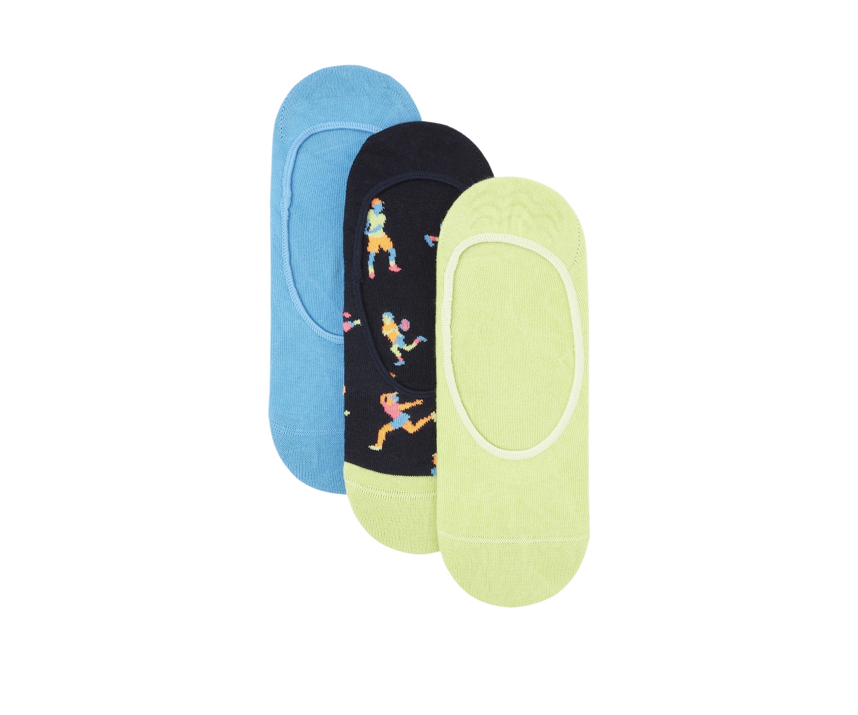 Game Printed Socks - Set of 3
