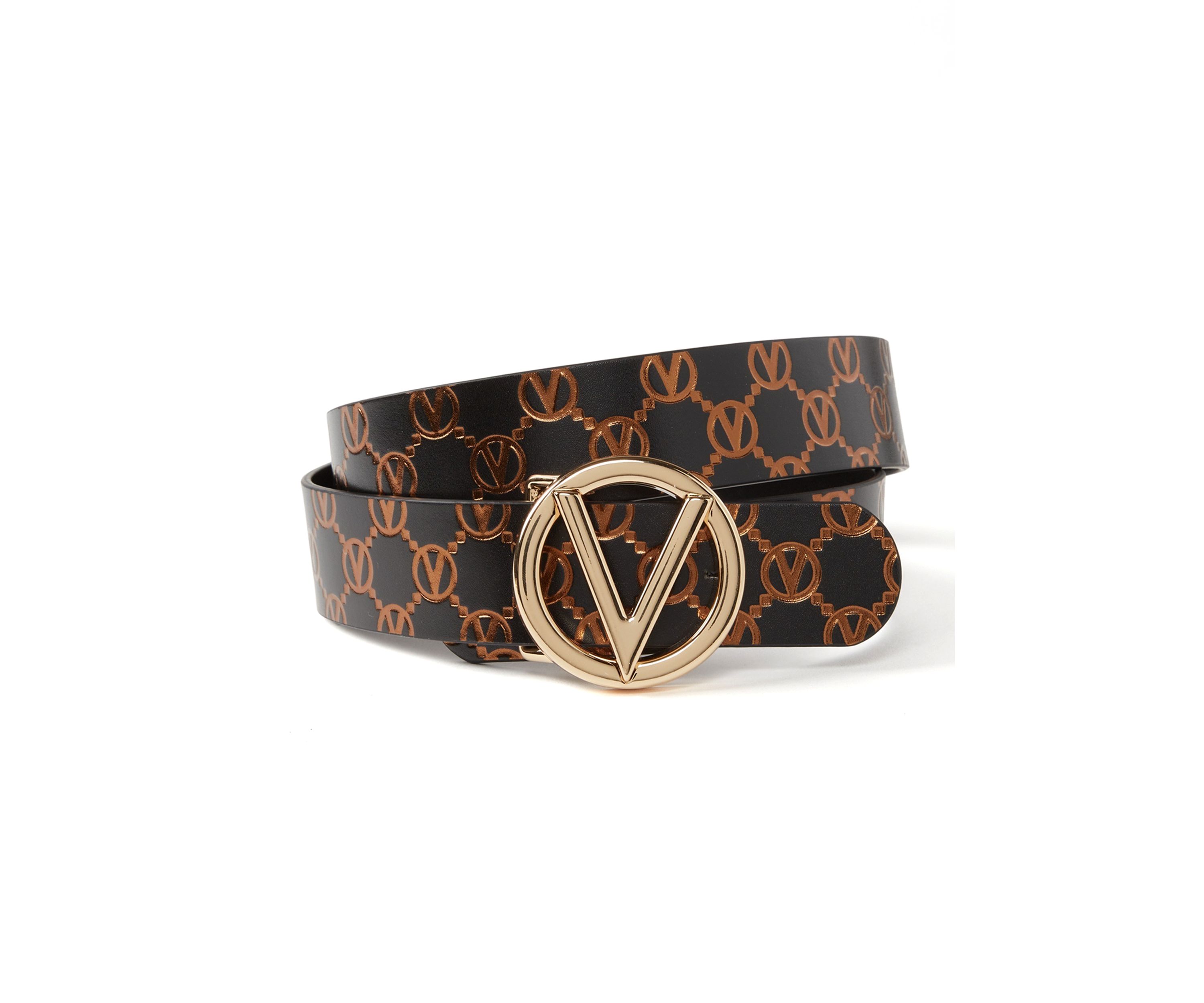 Giusy Monogram Gold Tone Belt 