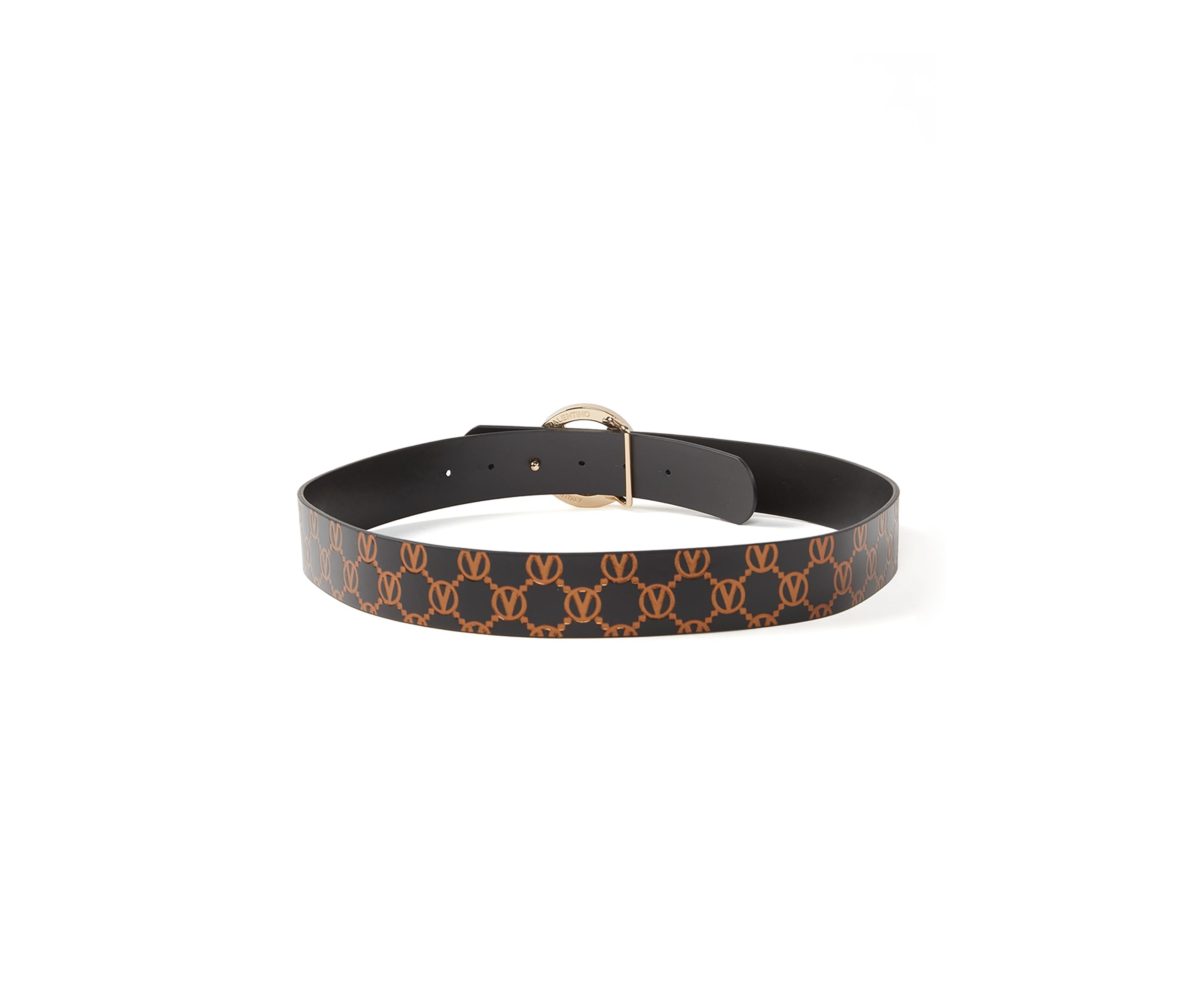Giusy Monogram Gold Tone Belt 