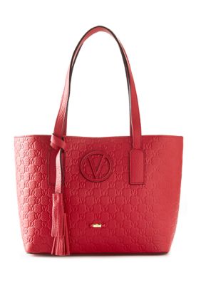 Valentino By Mario Valentino Kai Logo Monogram Shoulder Bag MSRP