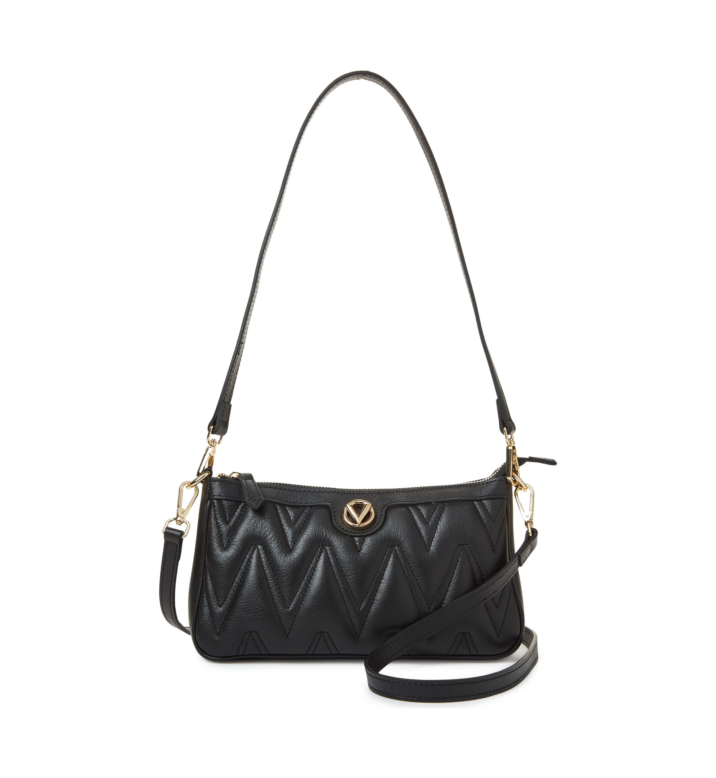 Jeanette Diamond Quilted Shoulder Bag