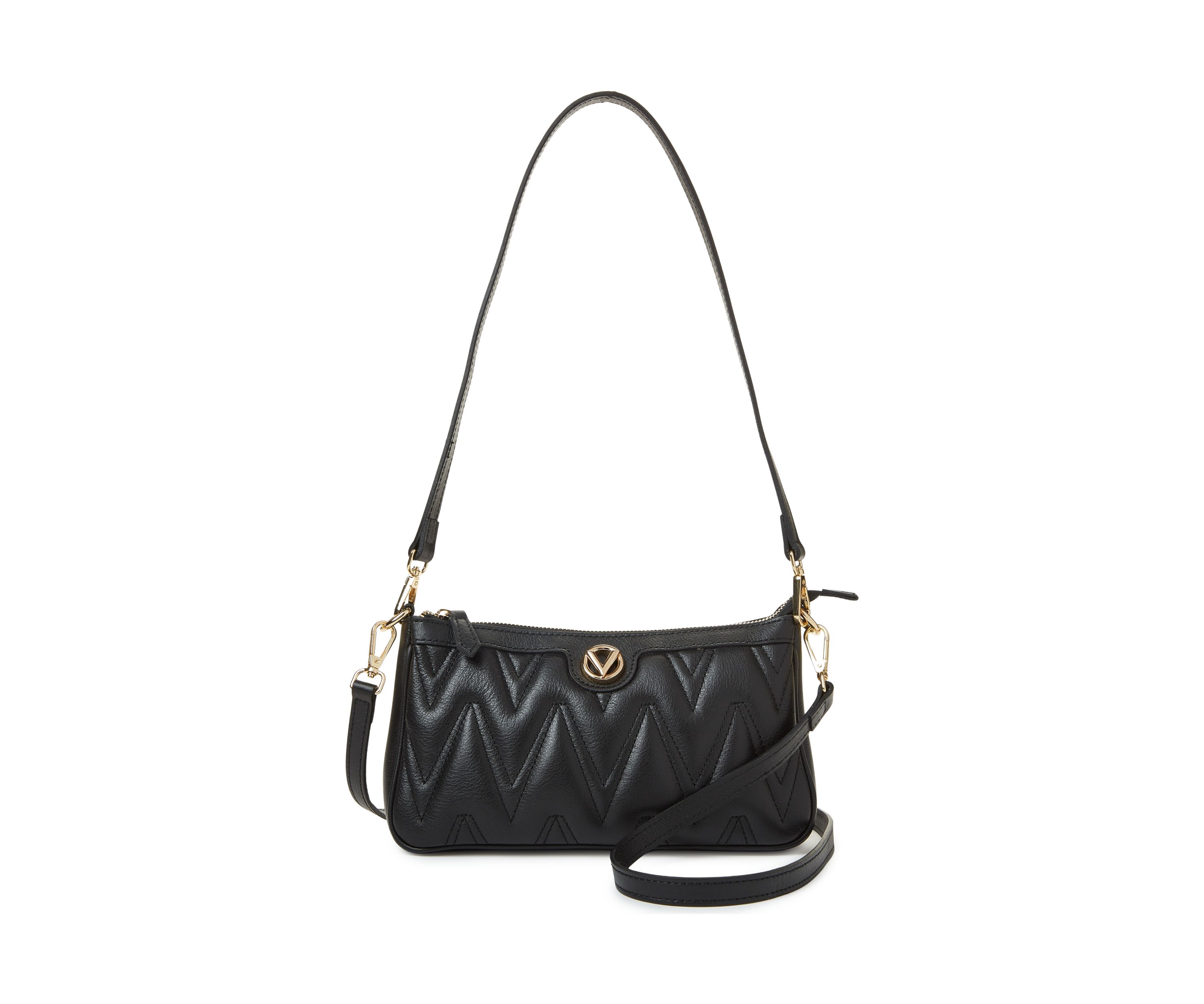 Jeanette Diamond Quilted Shoulder Bag