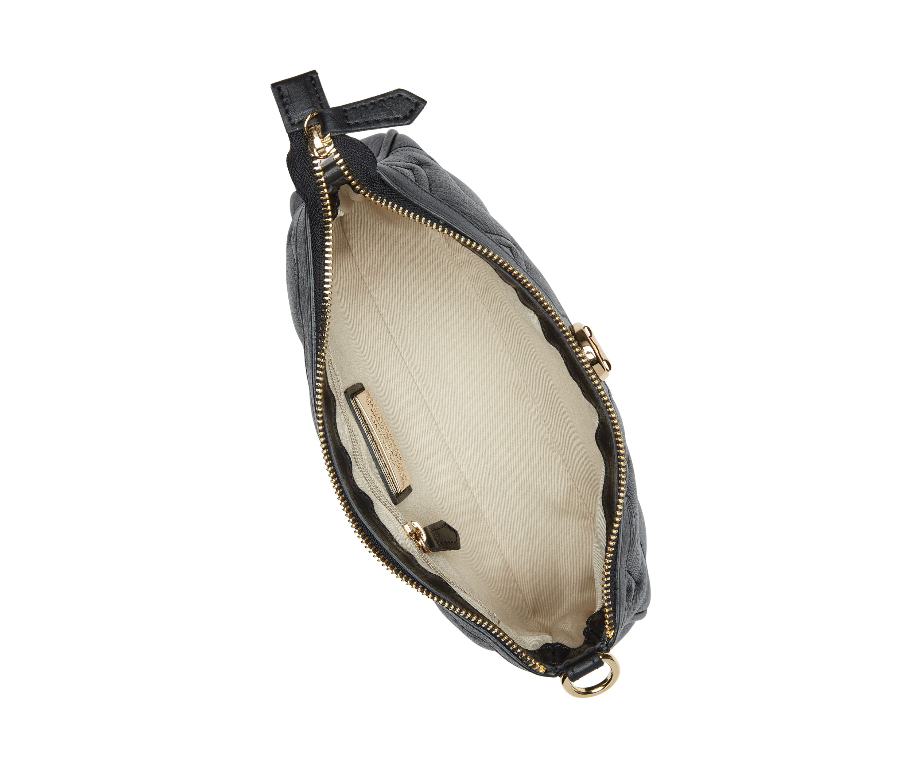 Jeanette Diamond Quilted Shoulder Bag