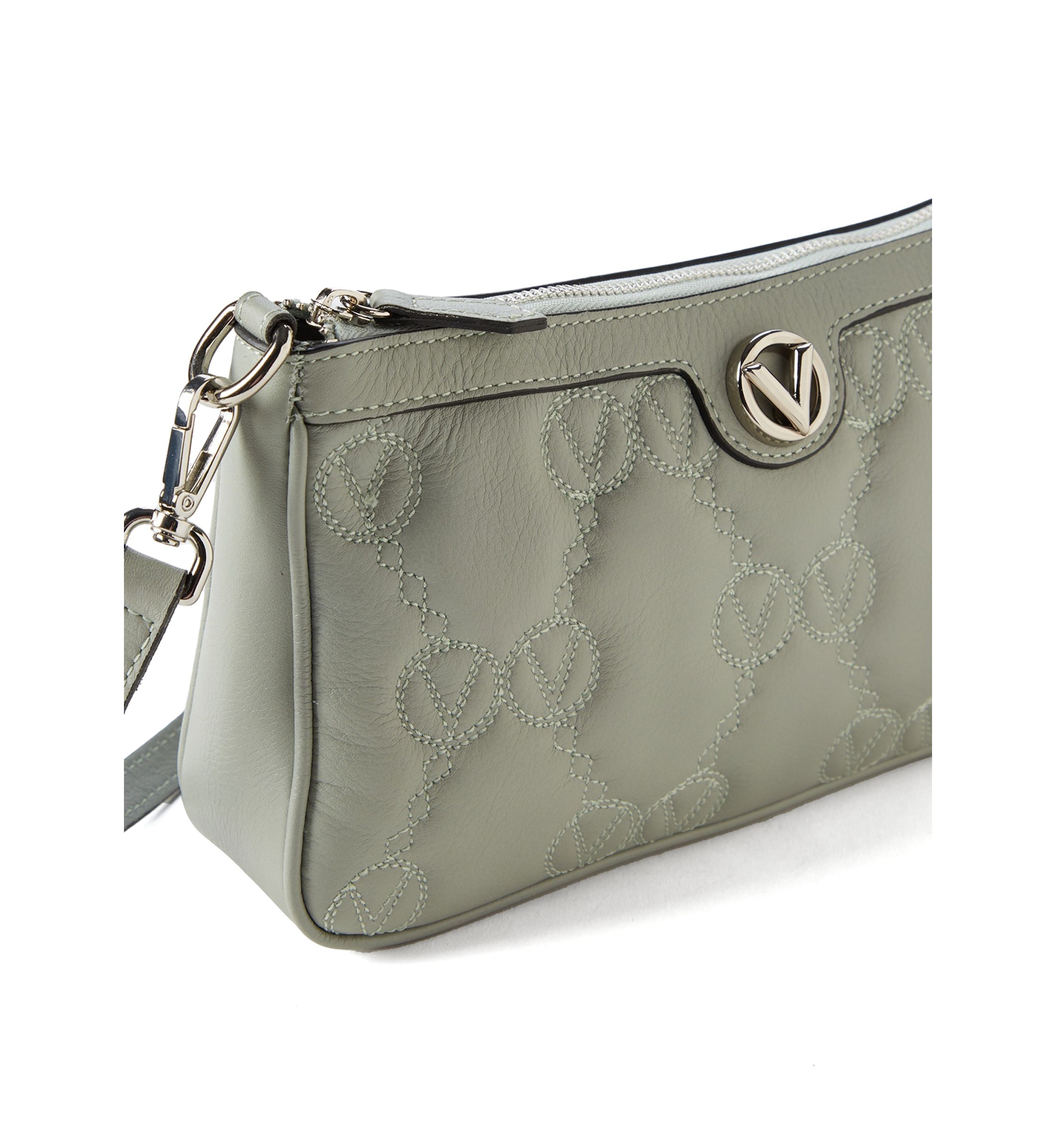 Jeanette Monogram Matelasse Crossbody