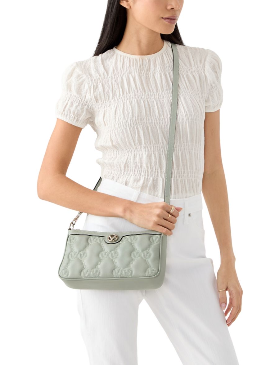 Jeanette Monogram Matelasse Crossbody