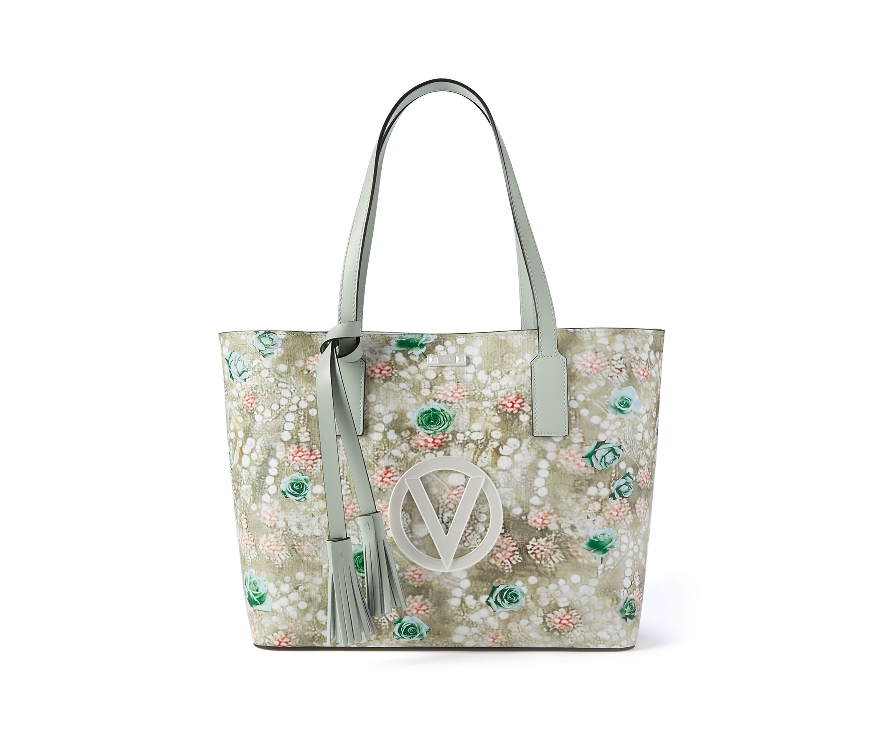 Soho Pearl Blossoms Tote Bag