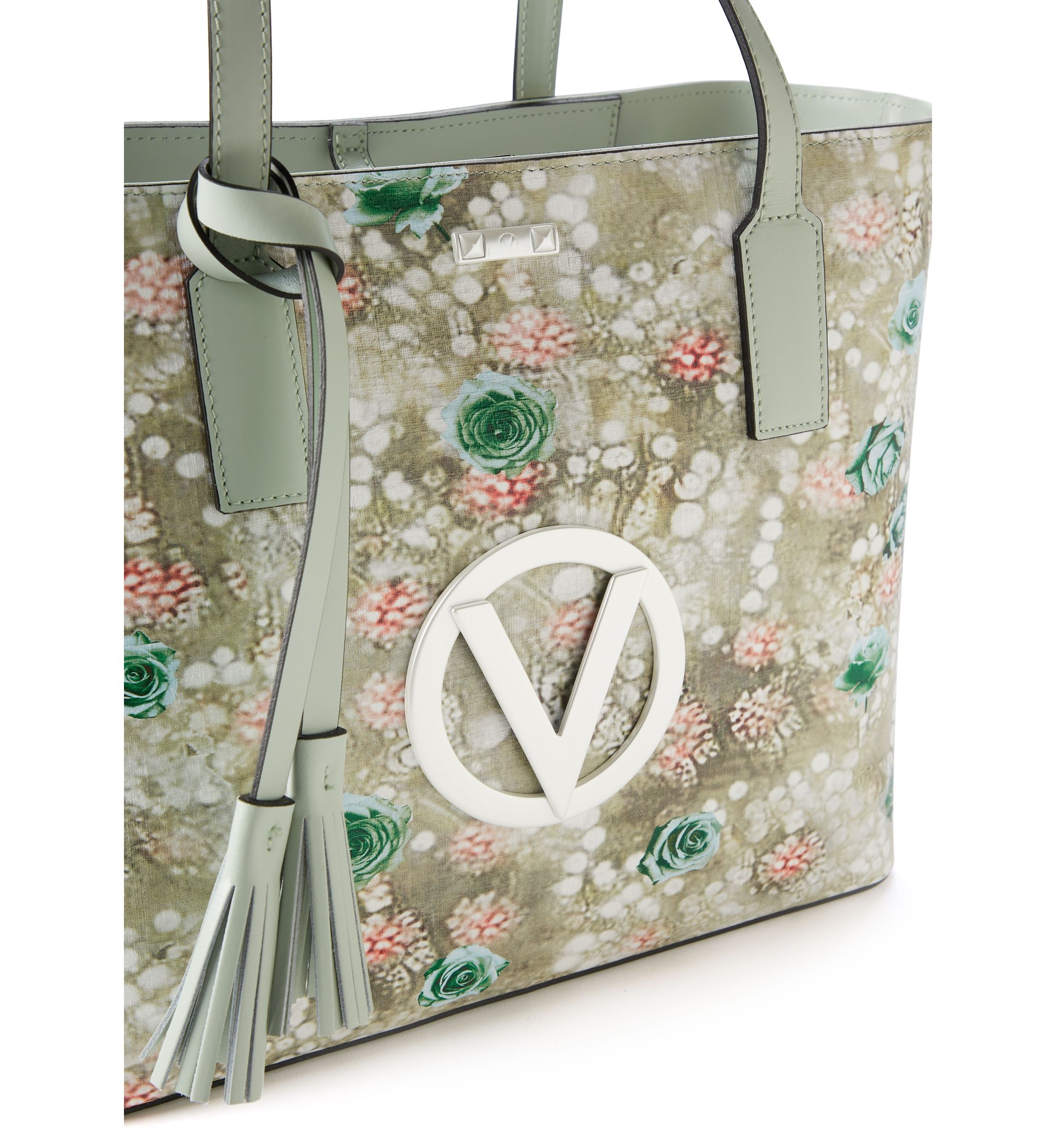 Soho Pearl Blossoms Tote Bag