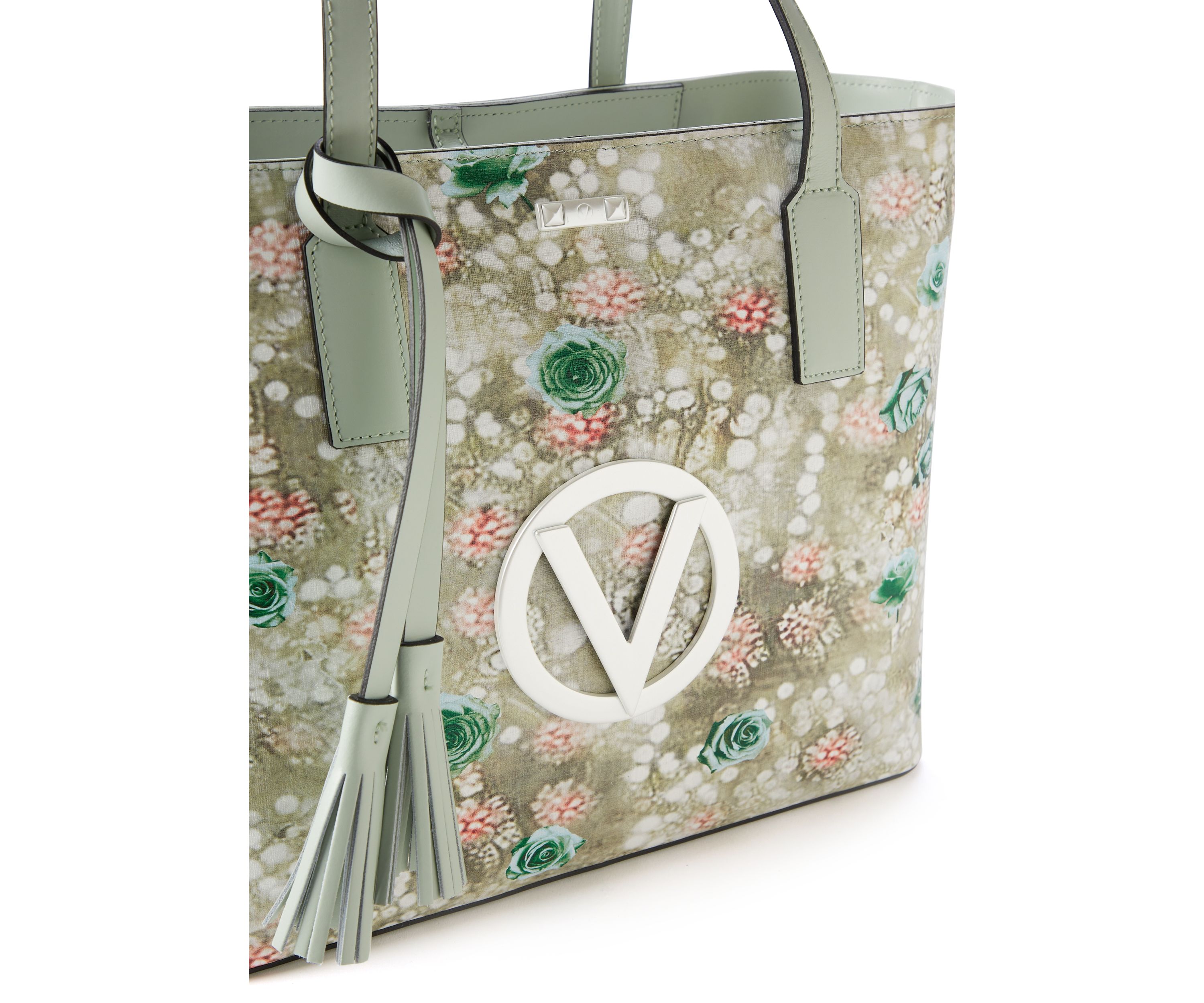 Soho Pearl Blossoms Tote Bag