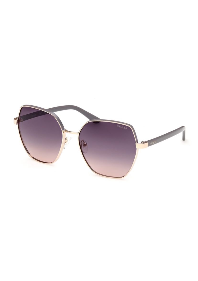 Metal Geometric Sunglasses