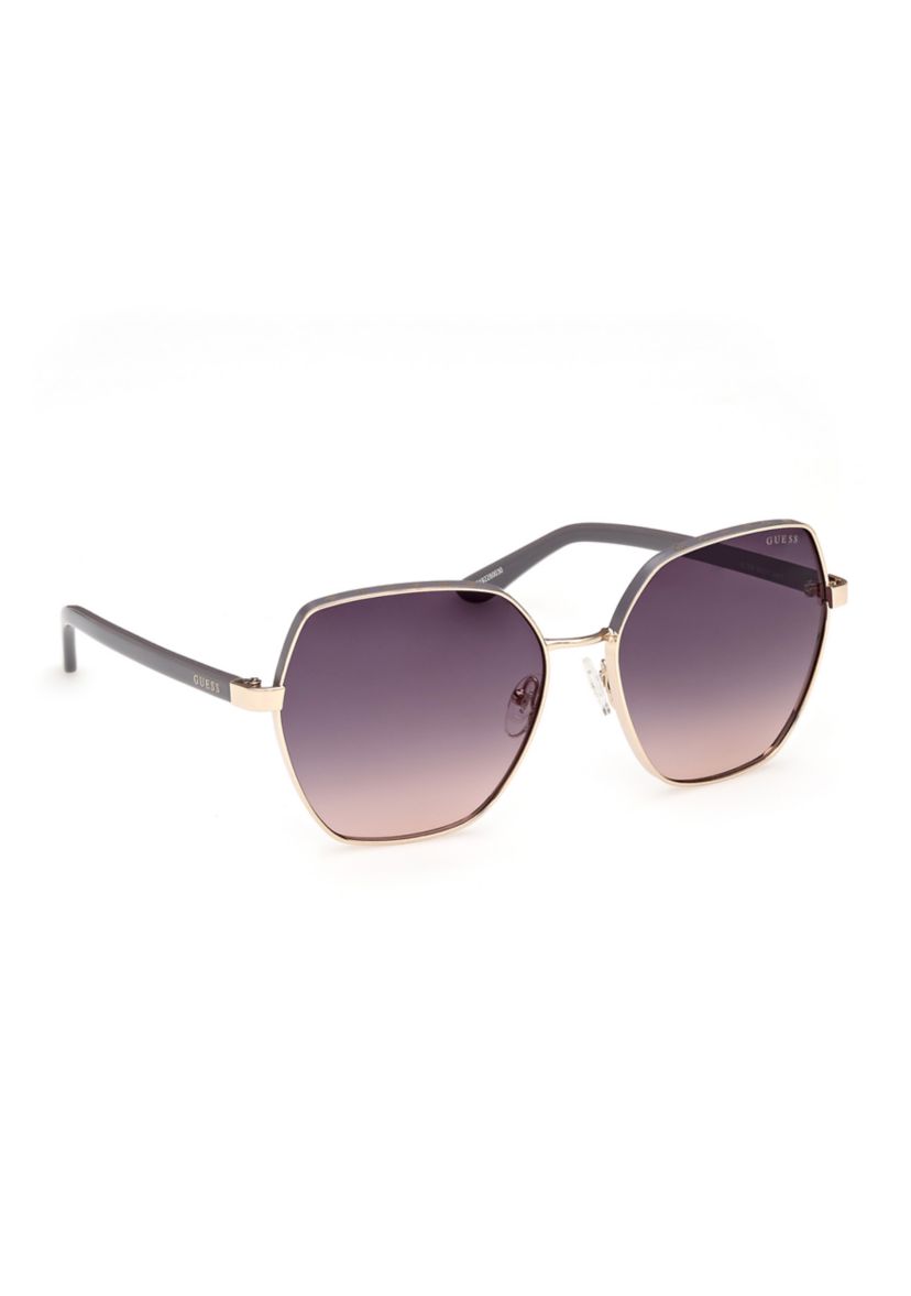 Metal Geometric Sunglasses