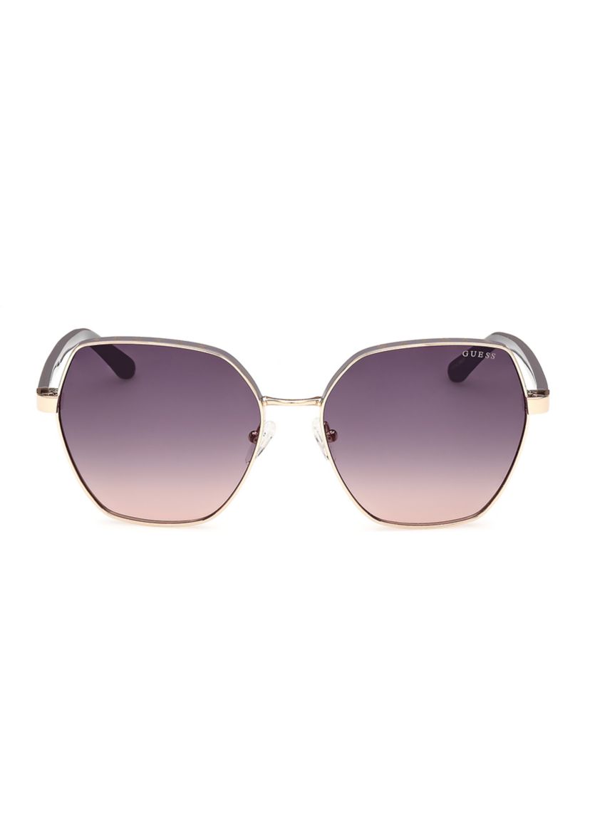 Metal Geometric Sunglasses