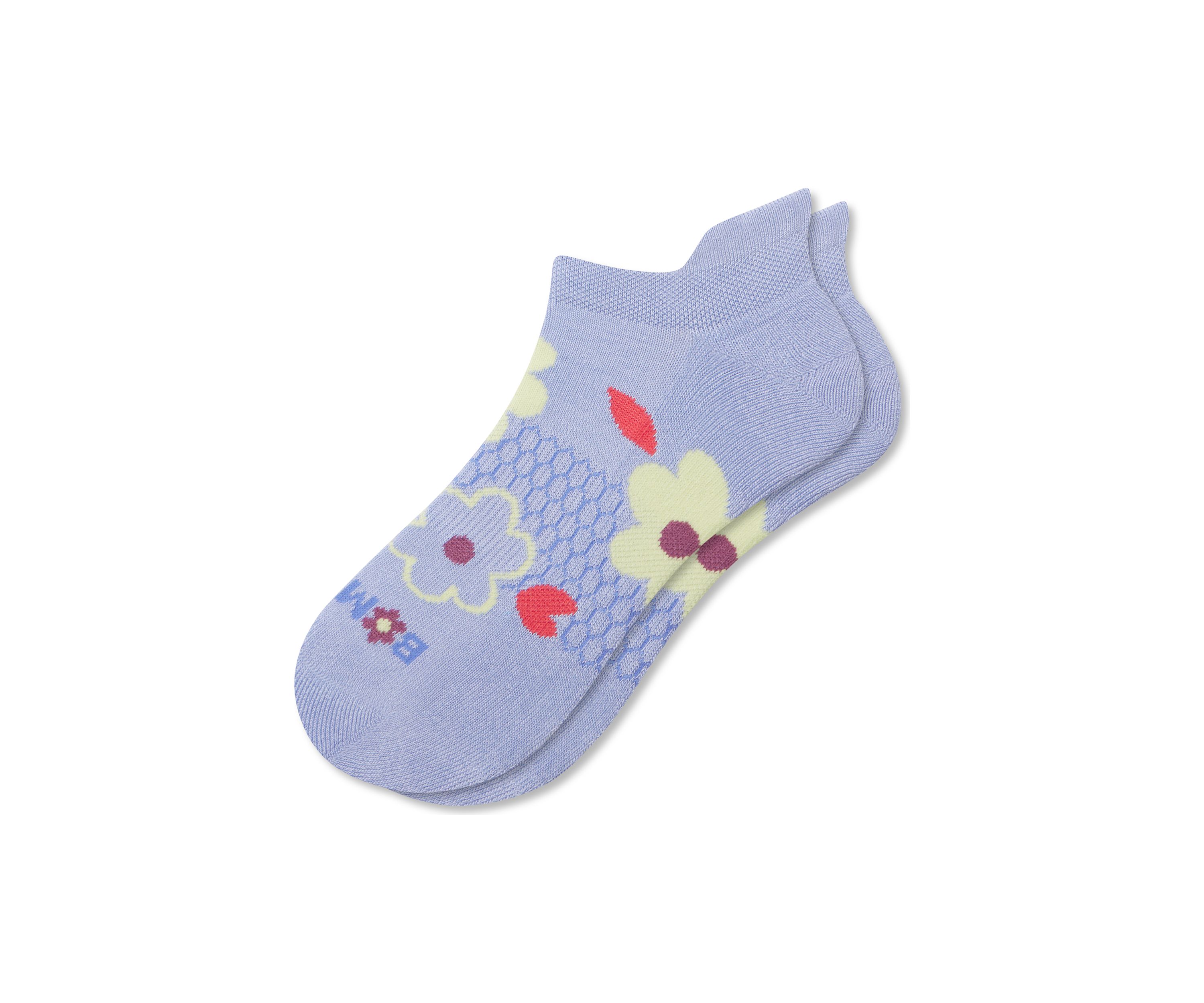 All Over Flowers Ankle Socks 