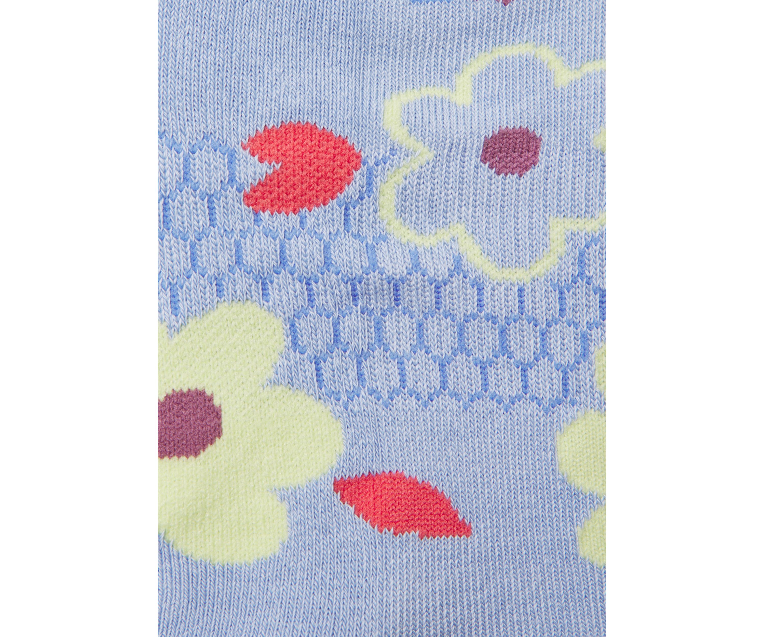 All Over Flowers Ankle Socks 