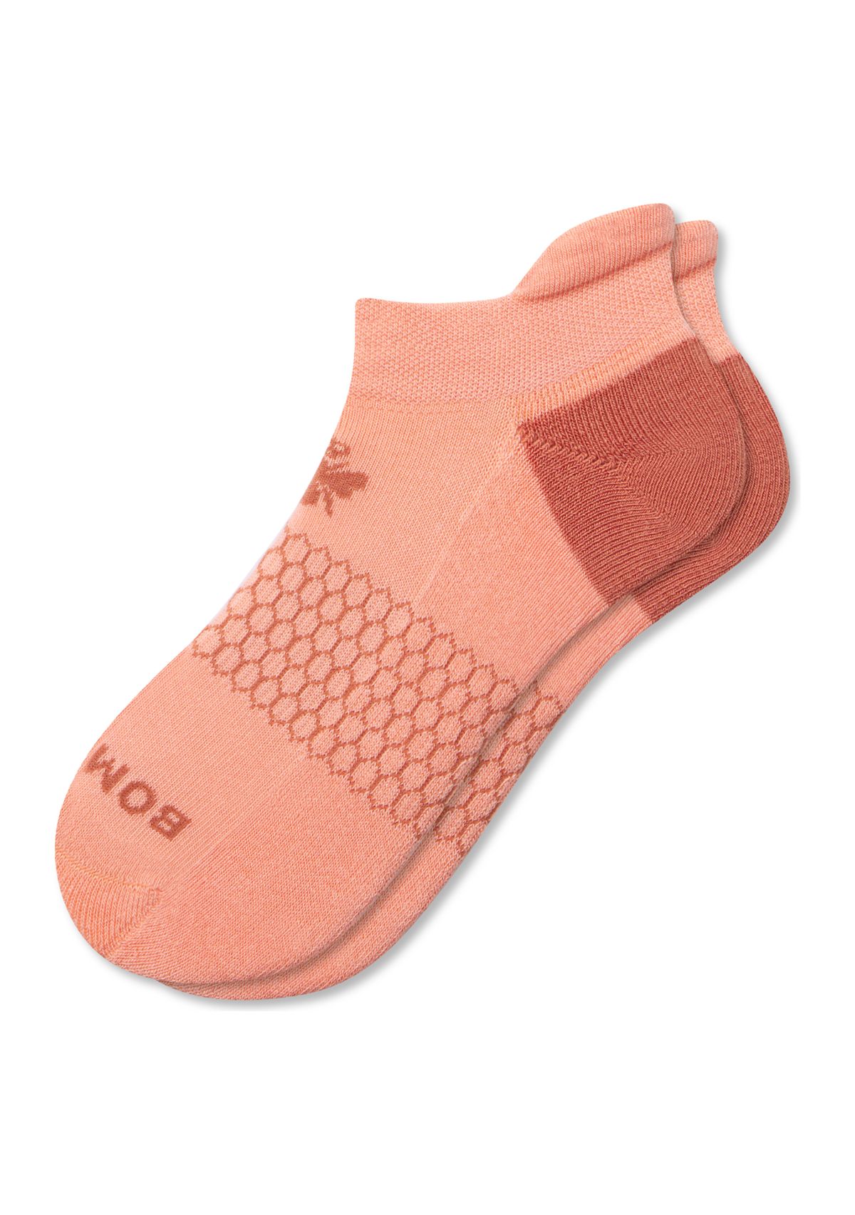 Legacy Bee Solid Contrast Heel Ankle Socks 