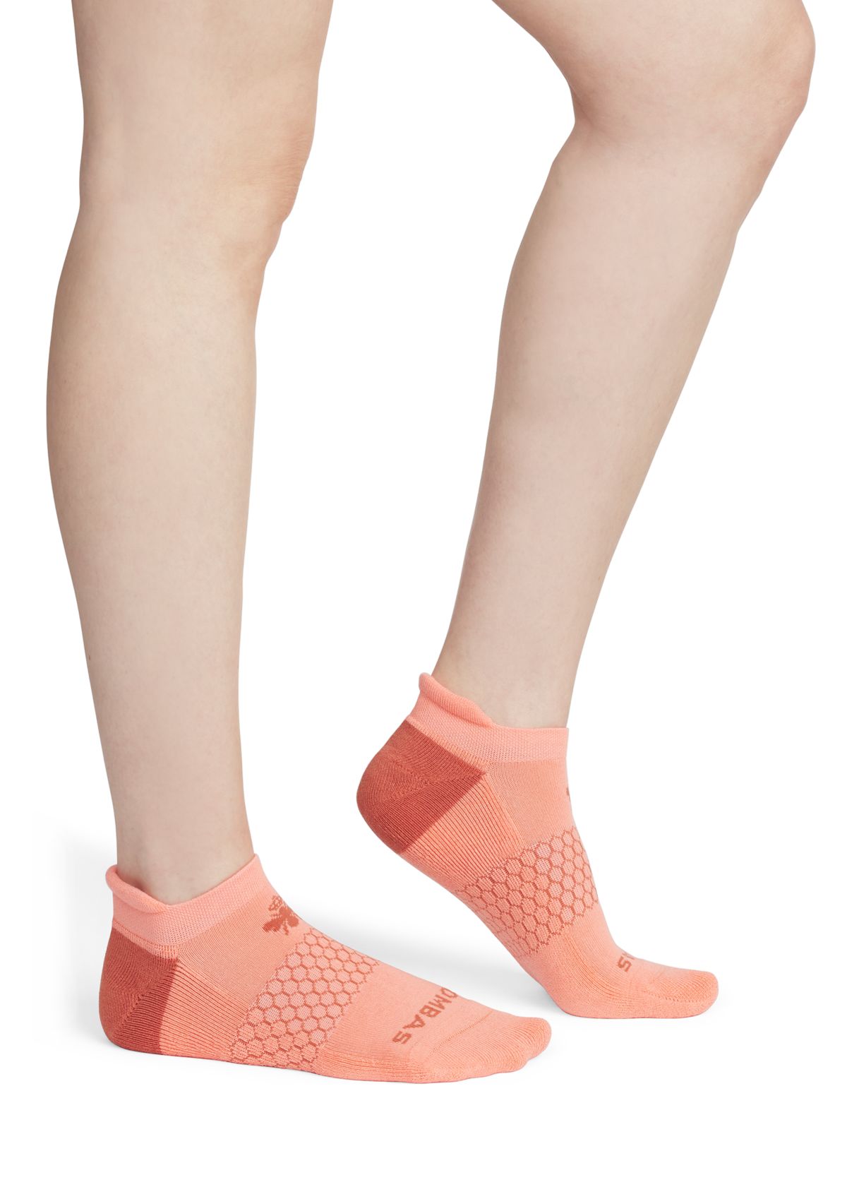Legacy Bee Solid Contrast Heel Ankle Socks 