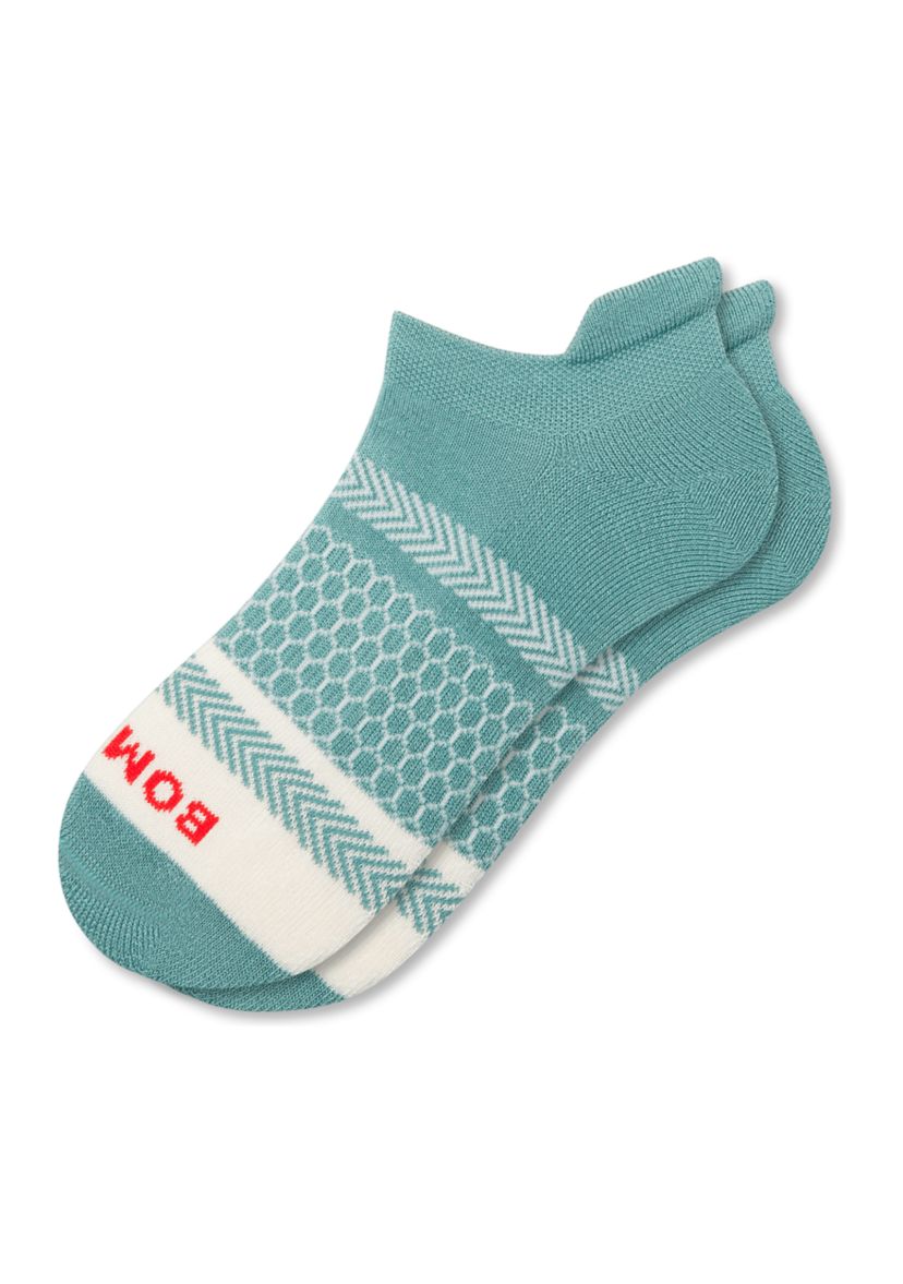 Chevron Double Stripes Ankle Socks