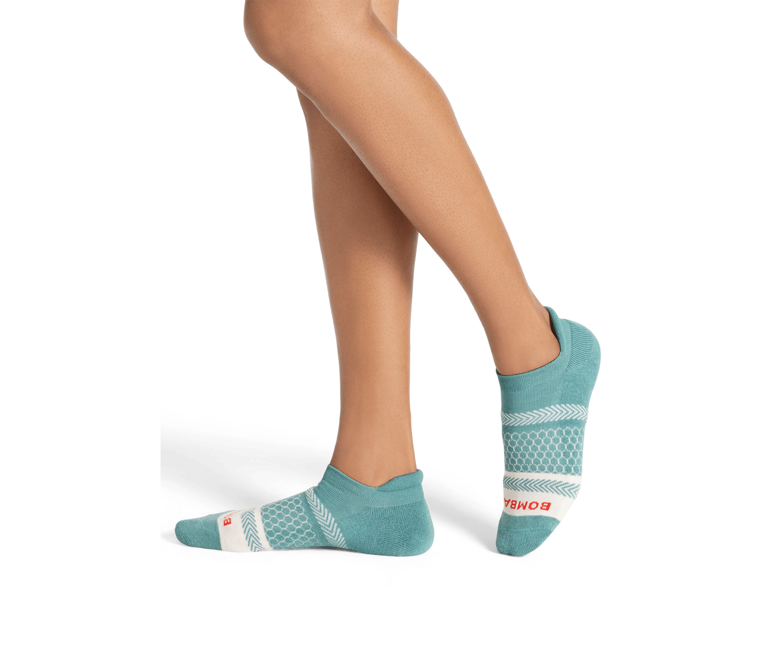 Chevron Double Stripes Ankle Socks
