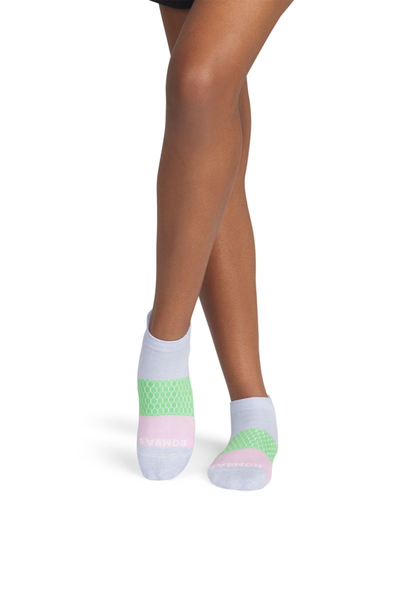 Tri-Block Ankle Socks 