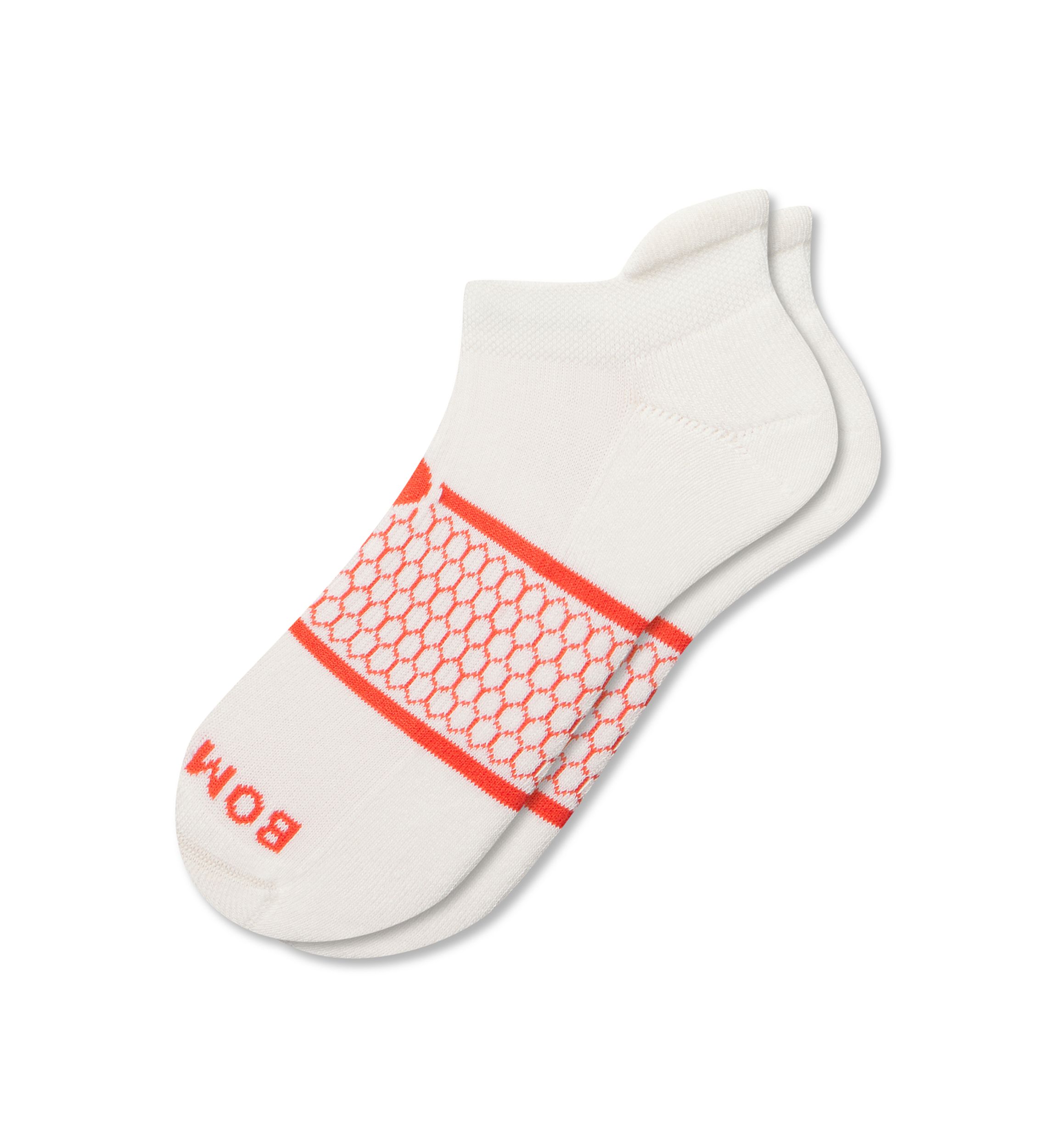 Solid Striped Tomato Ankle Socks
