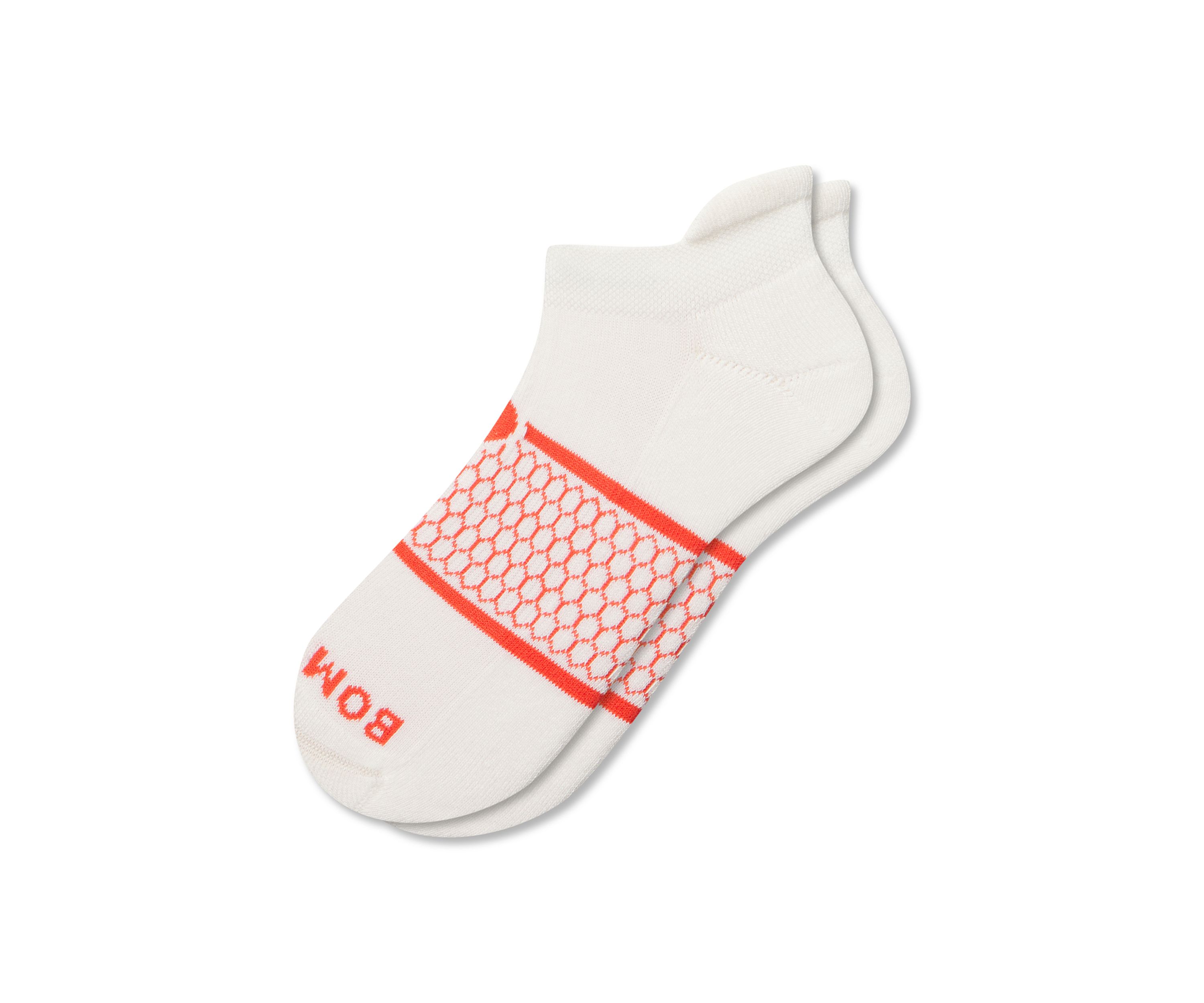 Solid Striped Tomato Ankle Socks