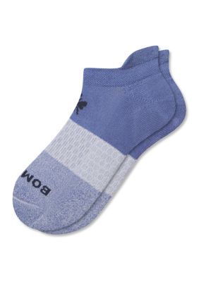 Bombas Women's Three Blocks Bee Ankle Socks, Blue, Small