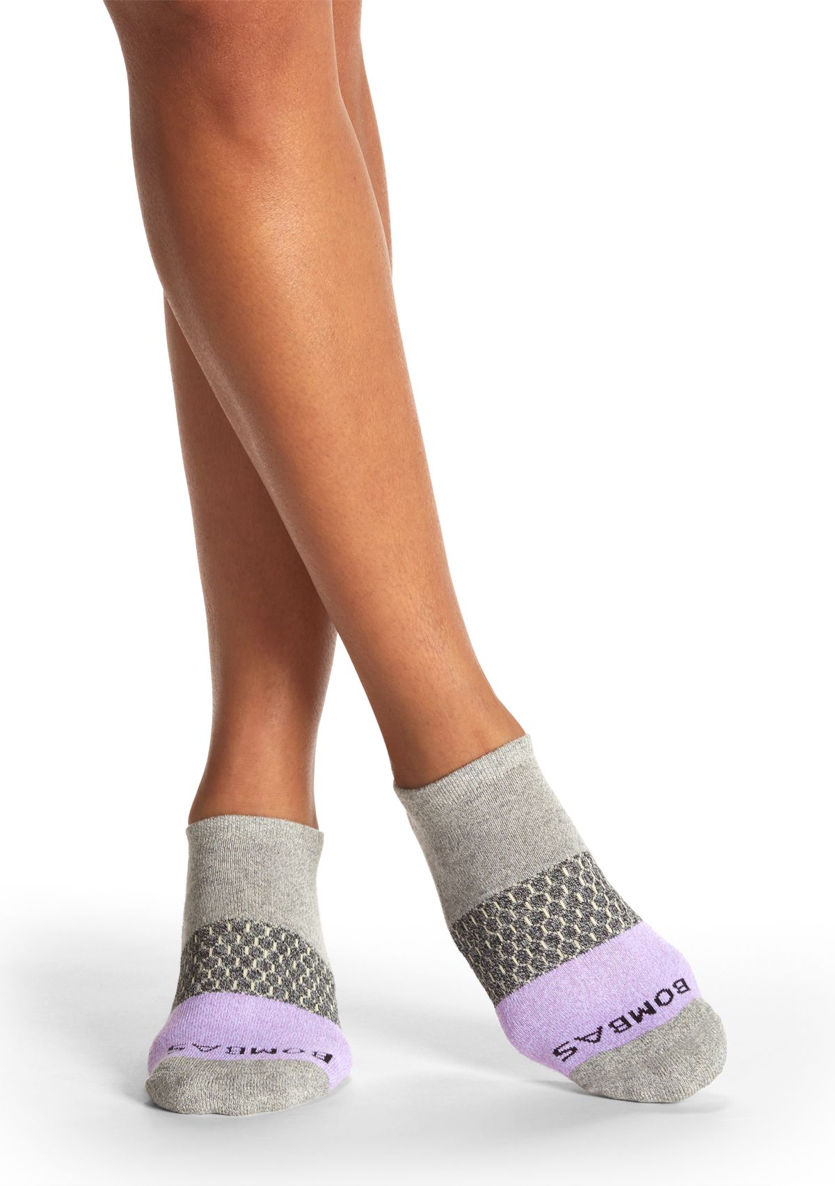 Solid Tri Block Ankle Socks