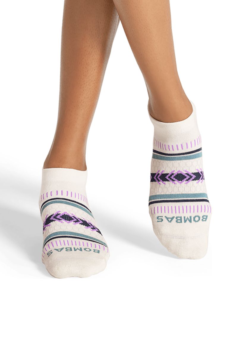 Ticking Stripe Fairisle Ankle Socks 