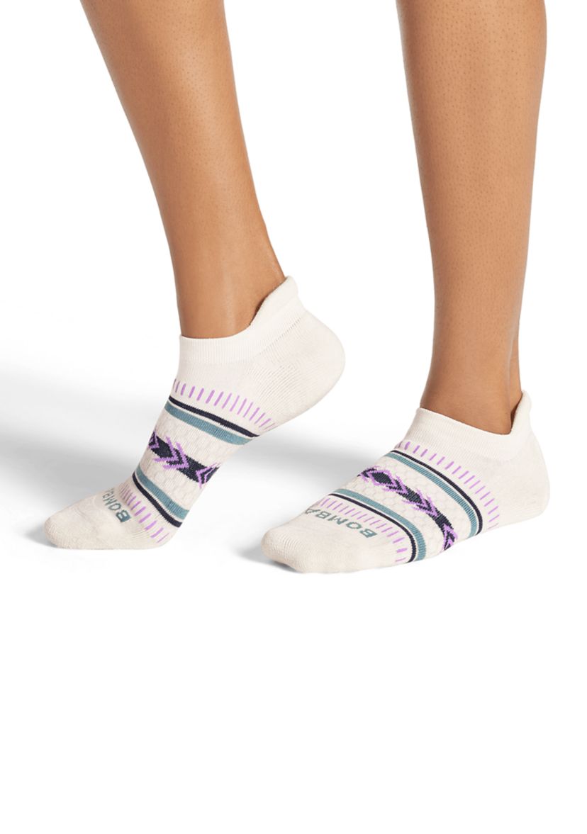 Ticking Stripe Fairisle Ankle Socks 