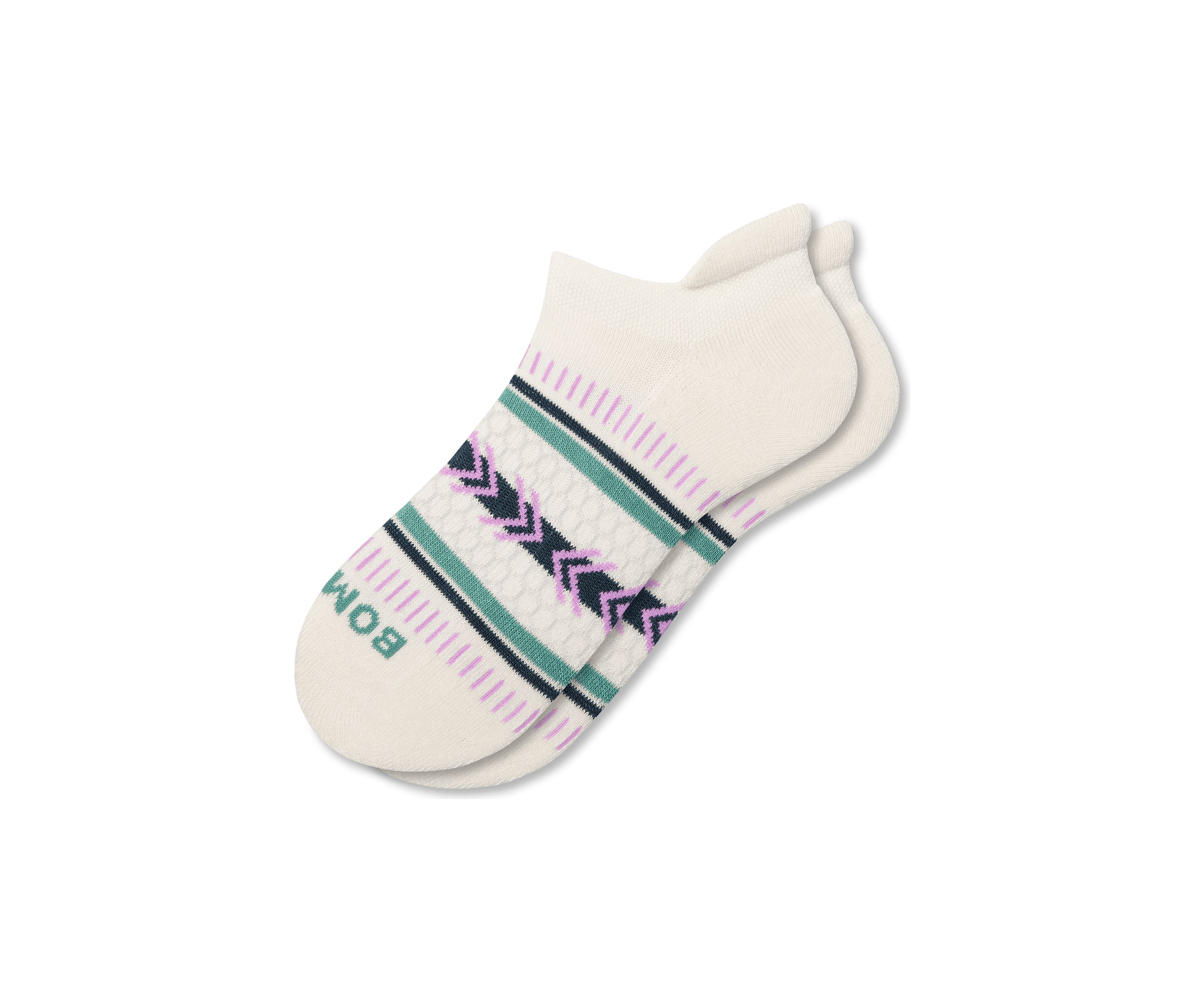 Ticking Stripe Fairisle Ankle Socks 