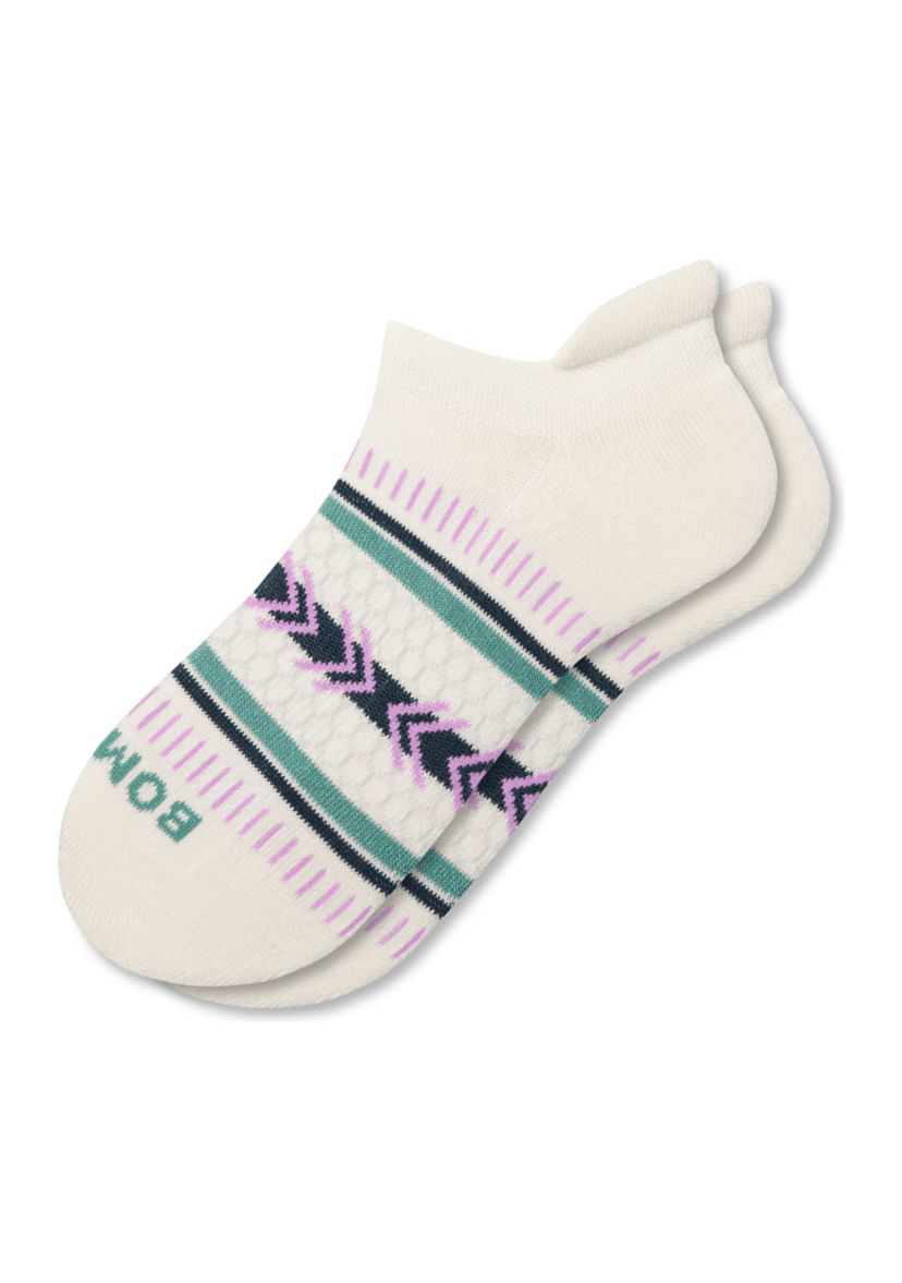 Ticking Stripe Fairisle Ankle Socks 